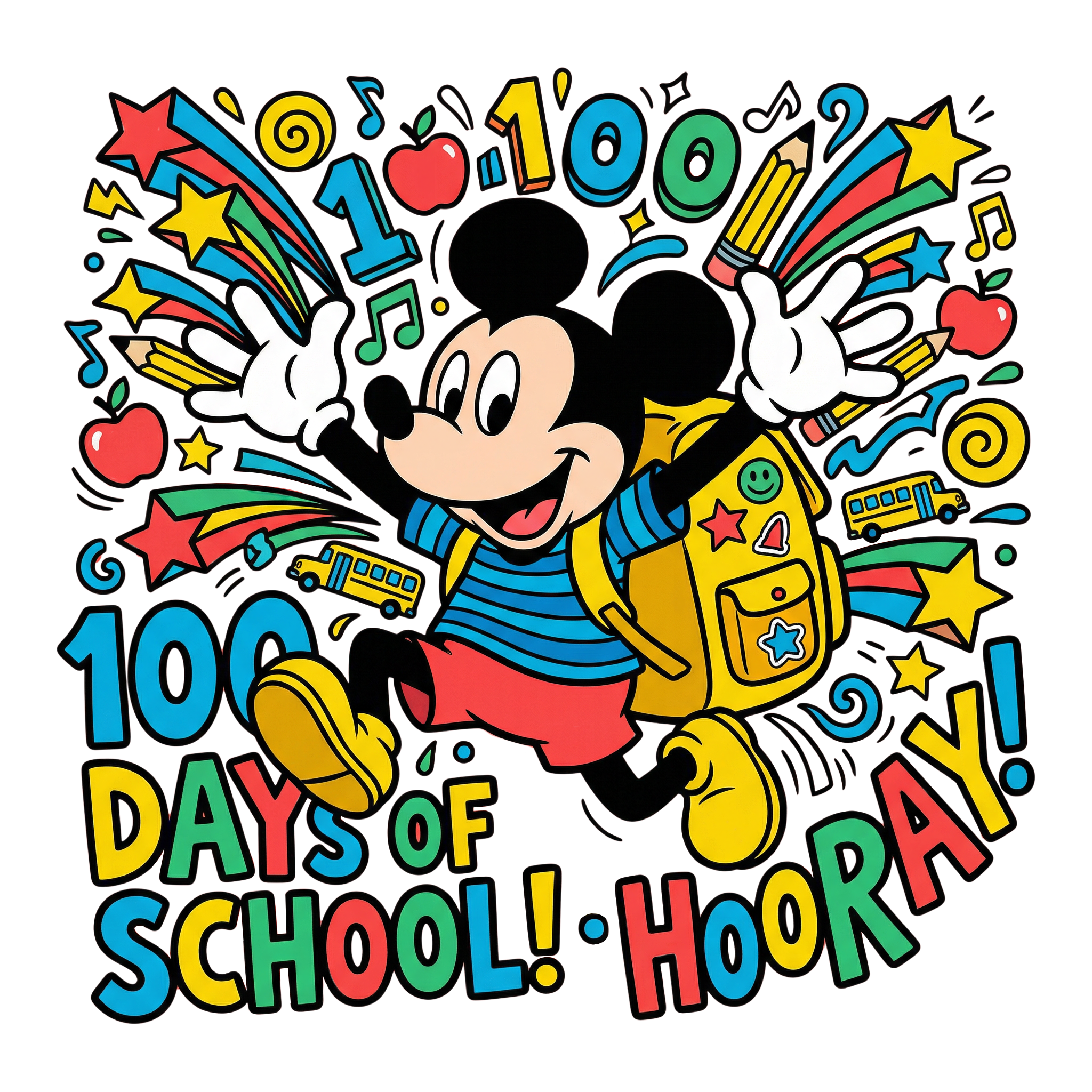Hundred Days School Celebration DTF Transfer