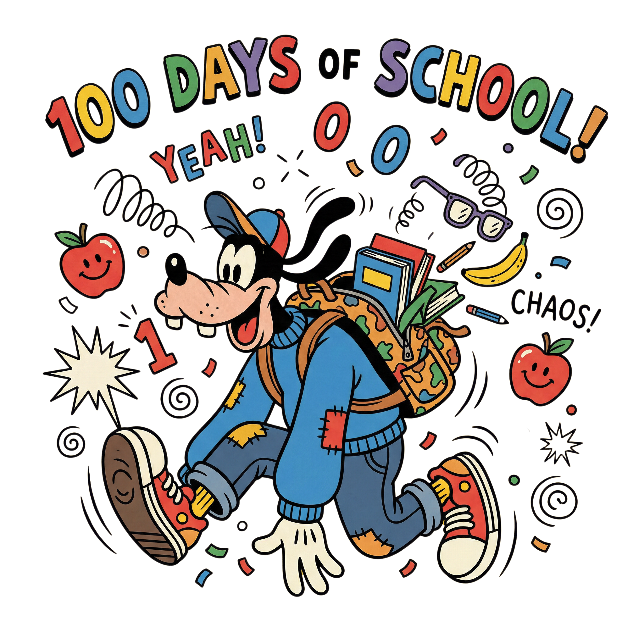 Hundred Days School Celebration DTF Transfer