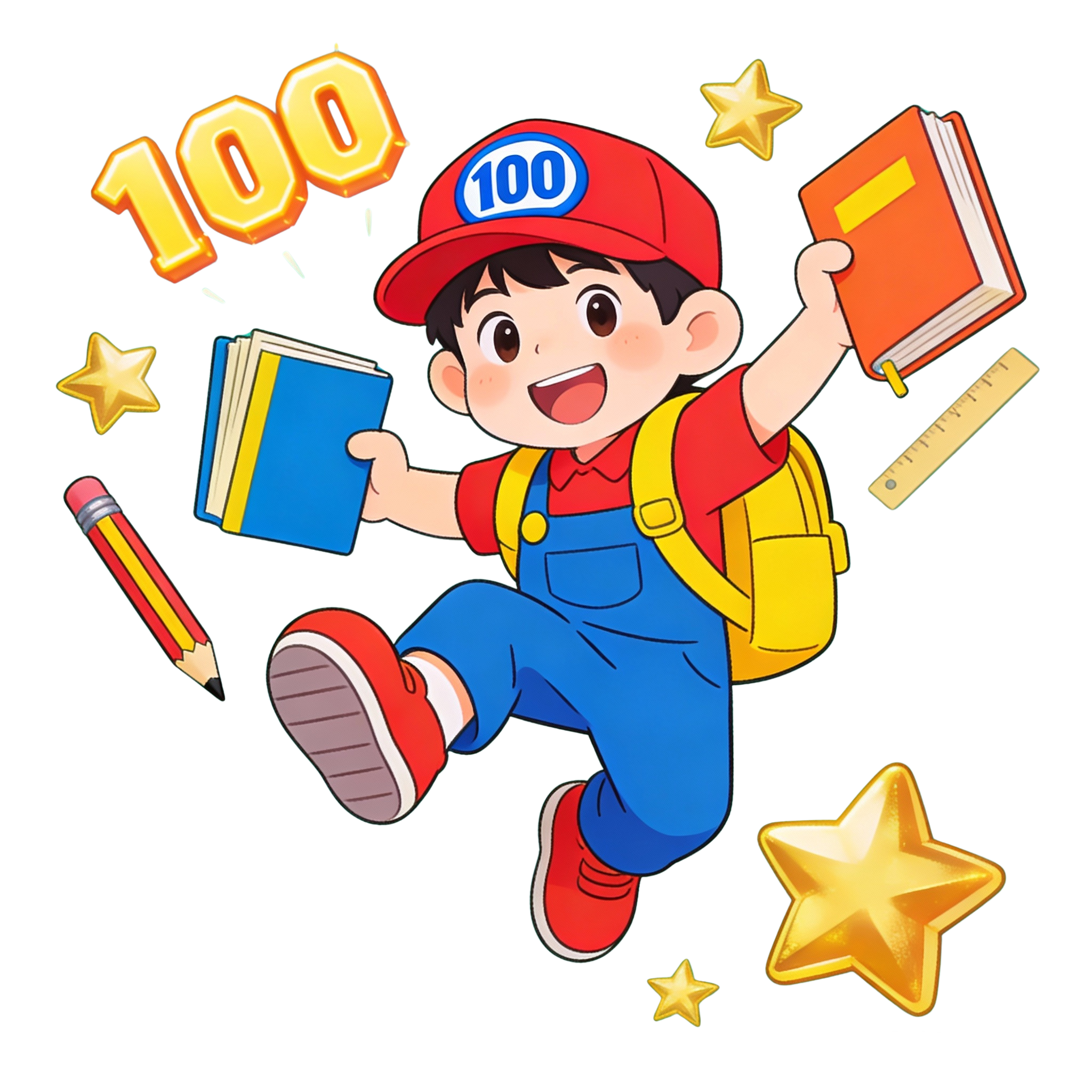 Hundred Days Happy School Student DTF Transfer