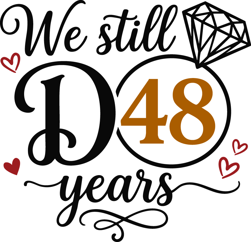 Forty Eight Year Anniversary DTF Transfer