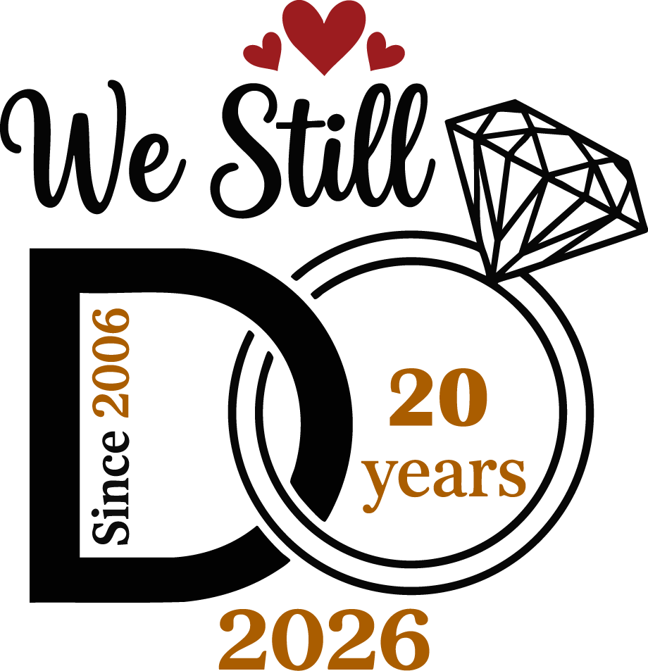 Twenty Years Of Marriage DTF Transfer