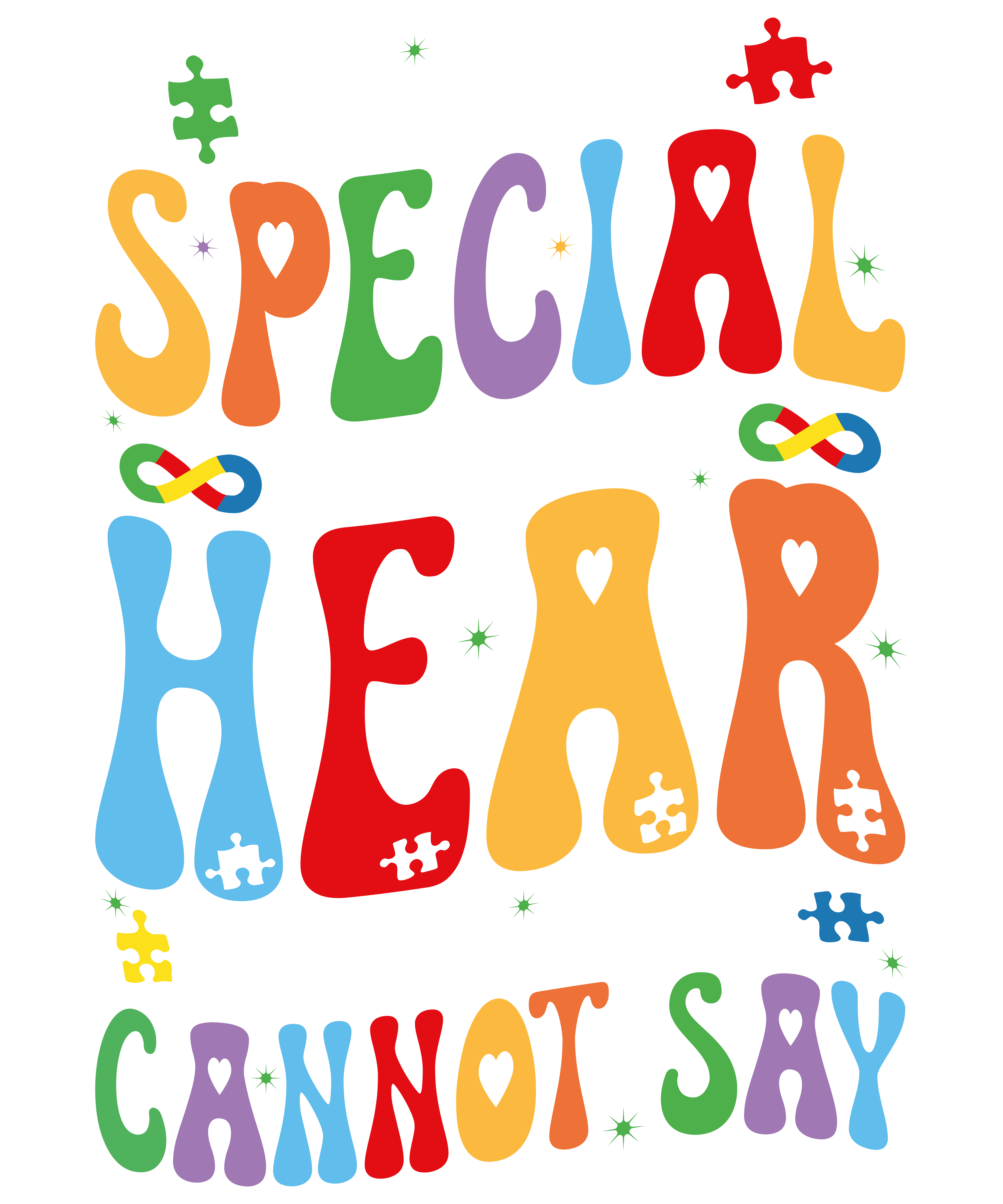 What A Child Cannot Say DTF Transfer