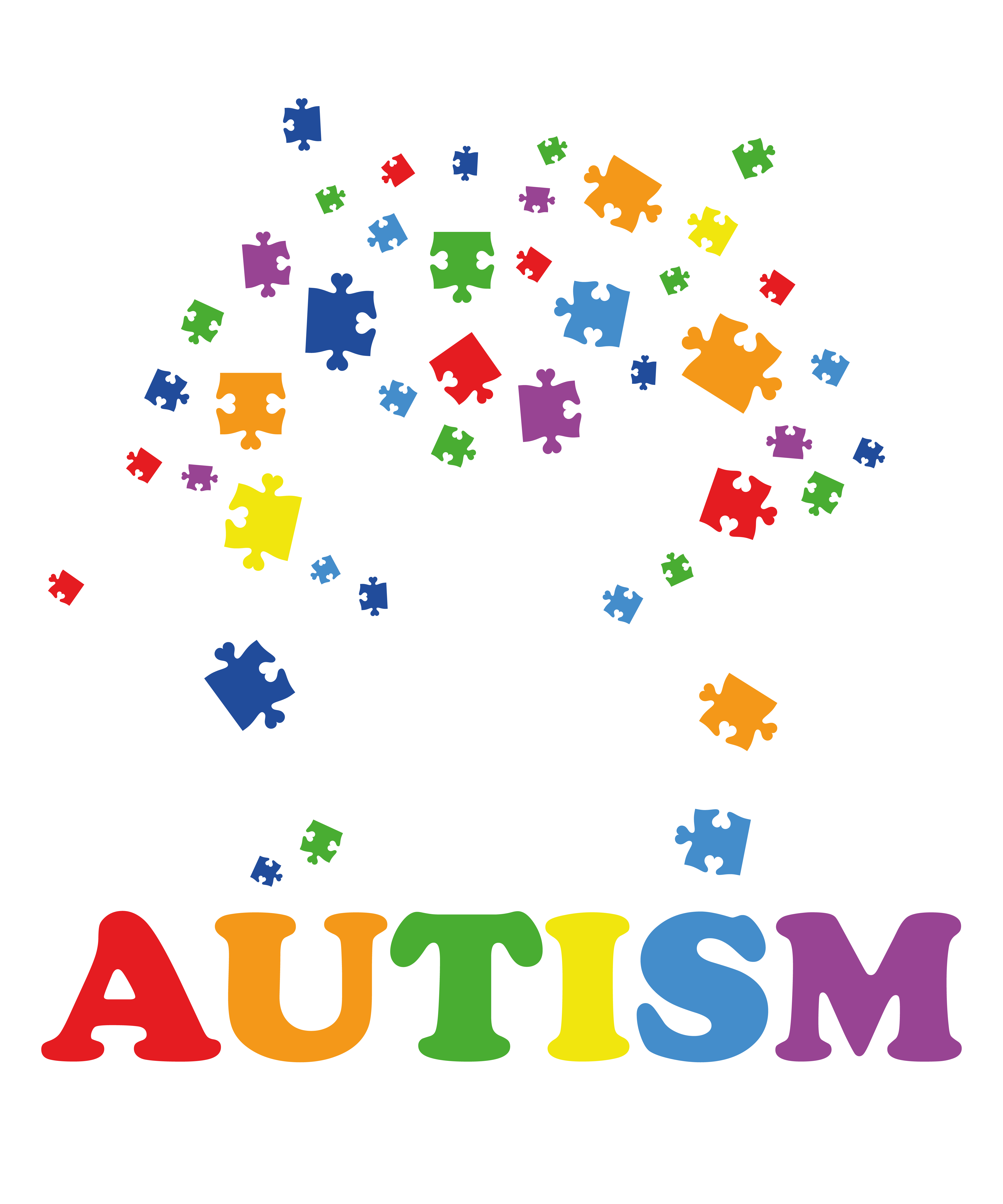 Love Support Understanding Autism Awareness DTF Transfer