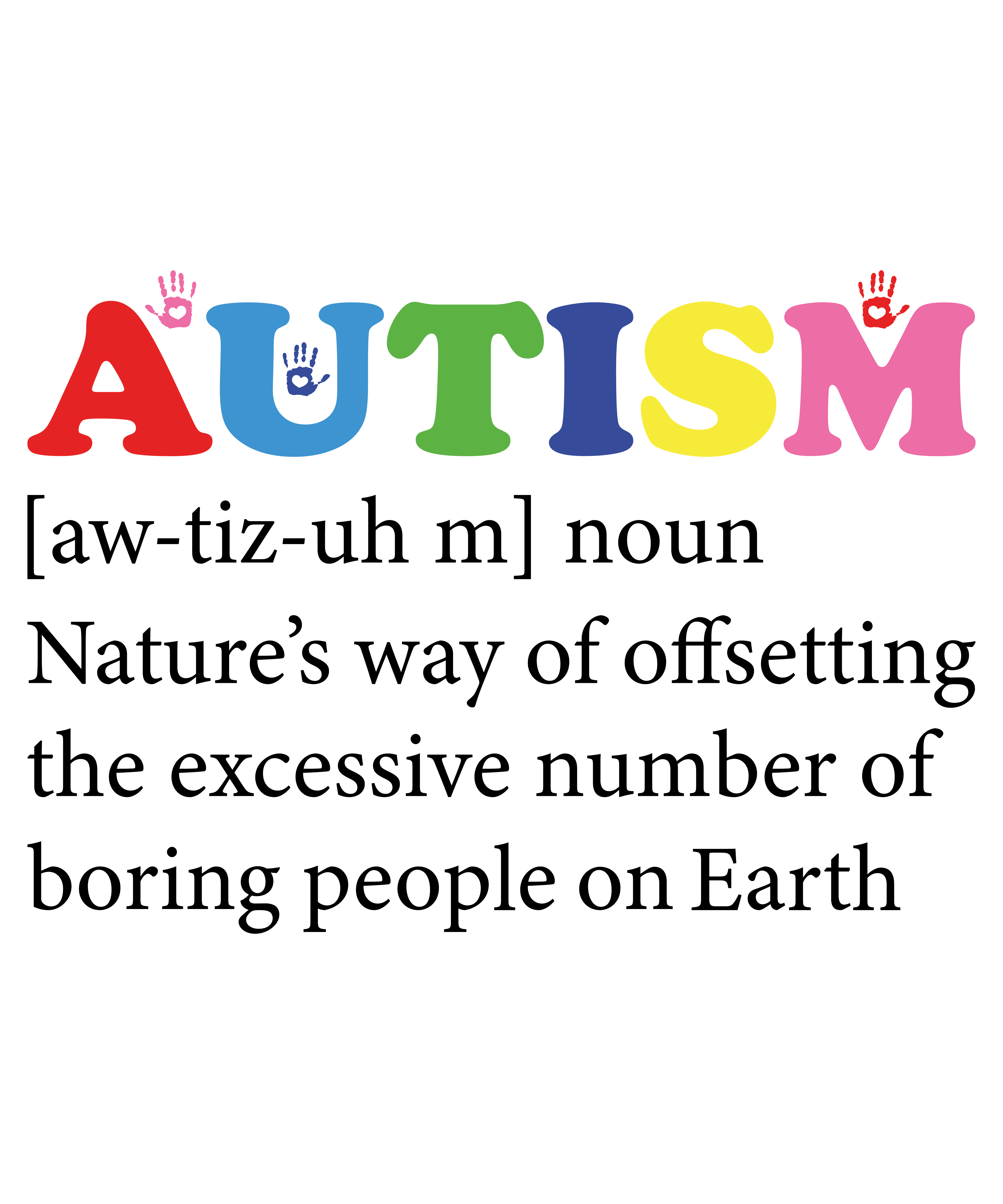 Colorful Autism Puzzle Awareness DTF Transfer