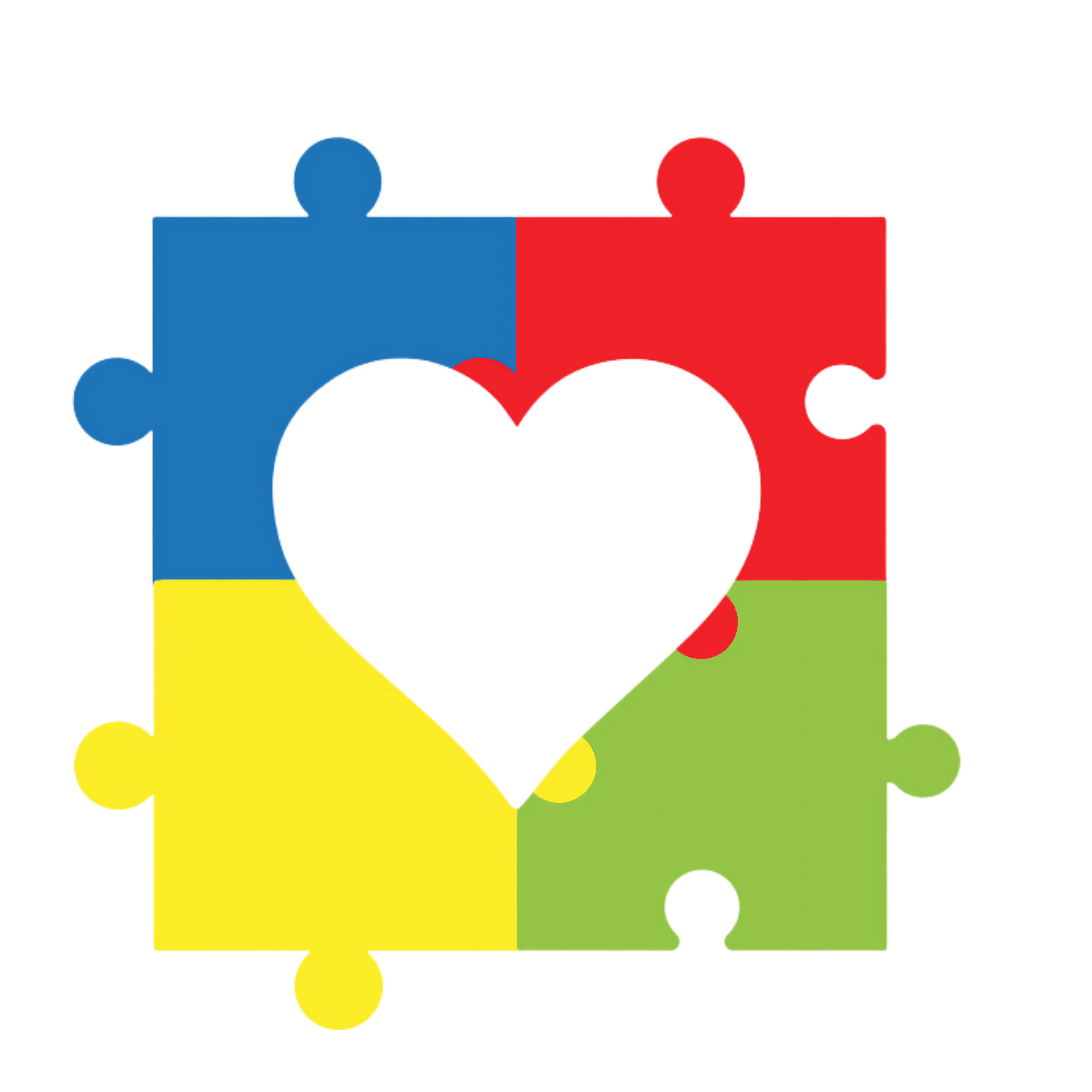 Autism Love Puzzle Frame DTF Transfer