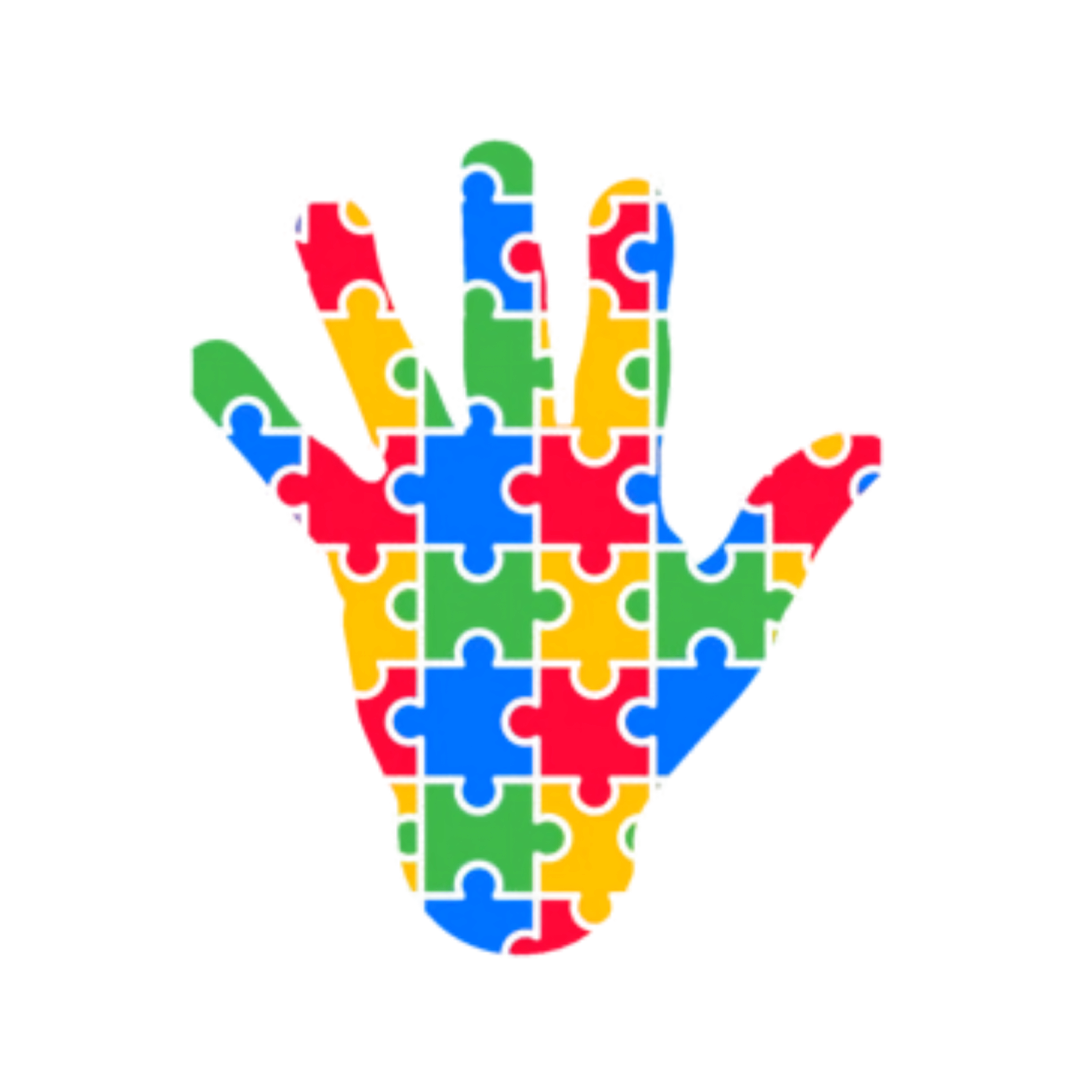 Autism Awareness Puzzle Hand DTF Transfer