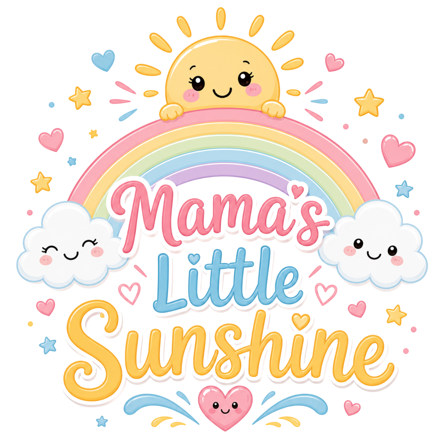 Mama Little Sunshine DTF Transfer