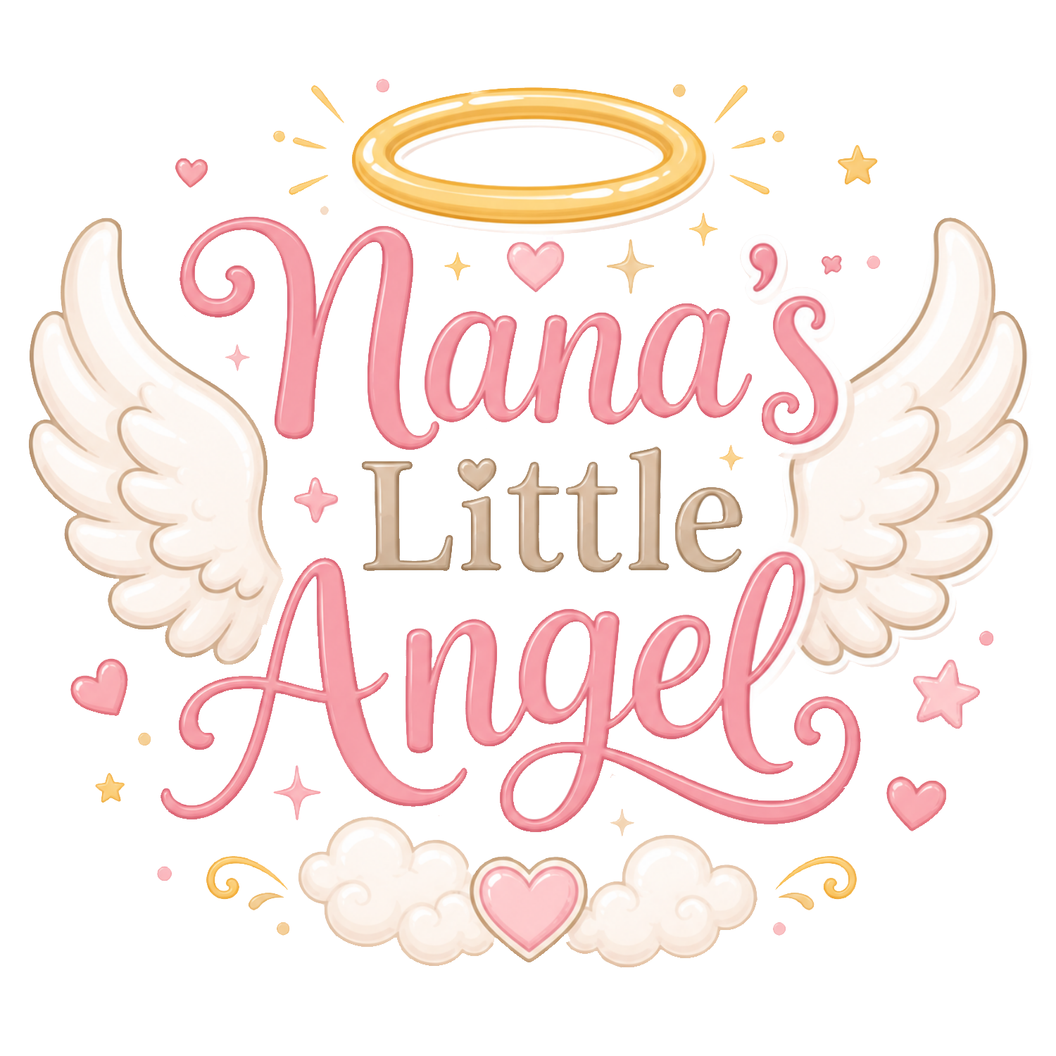 Nana Little Angel DTF Transfer