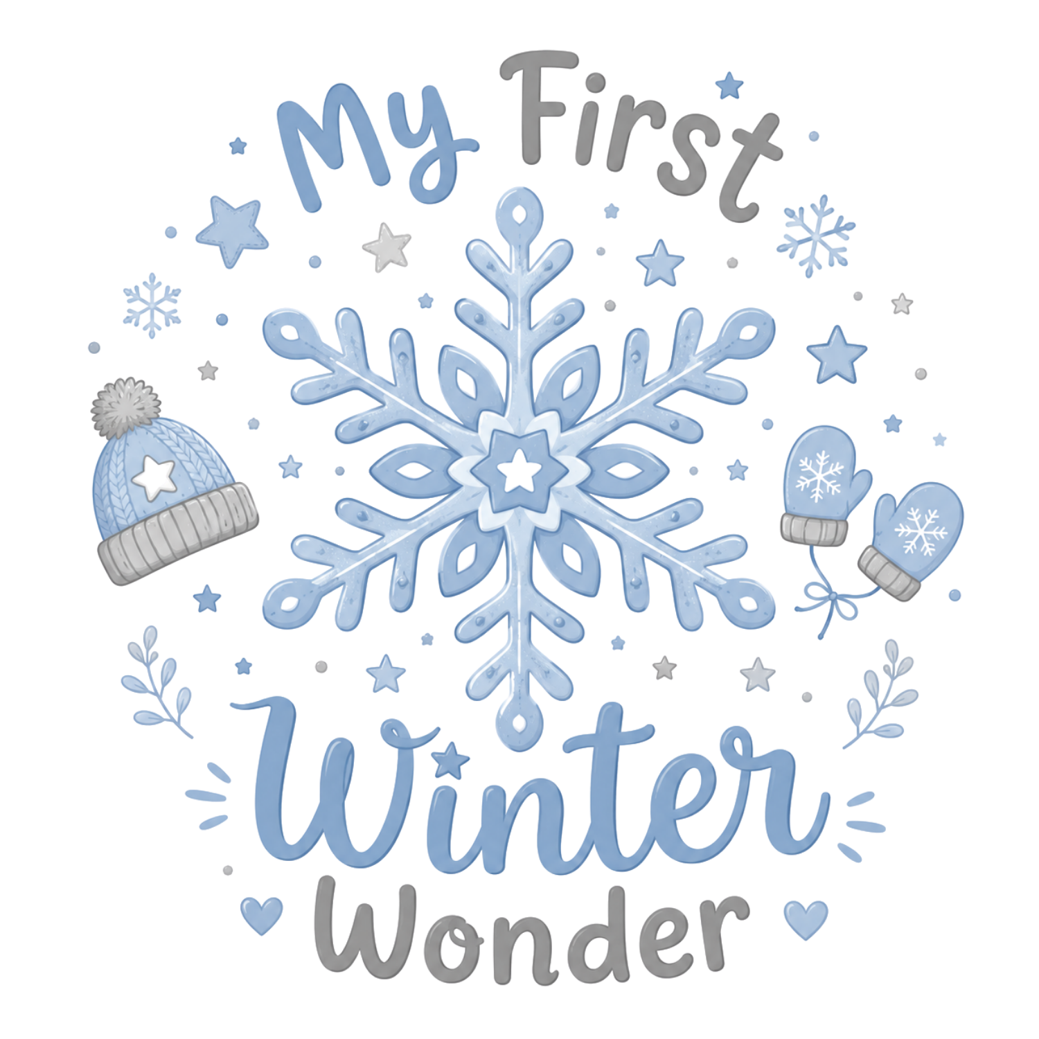 My First Winter Wonder DTF Transfer
