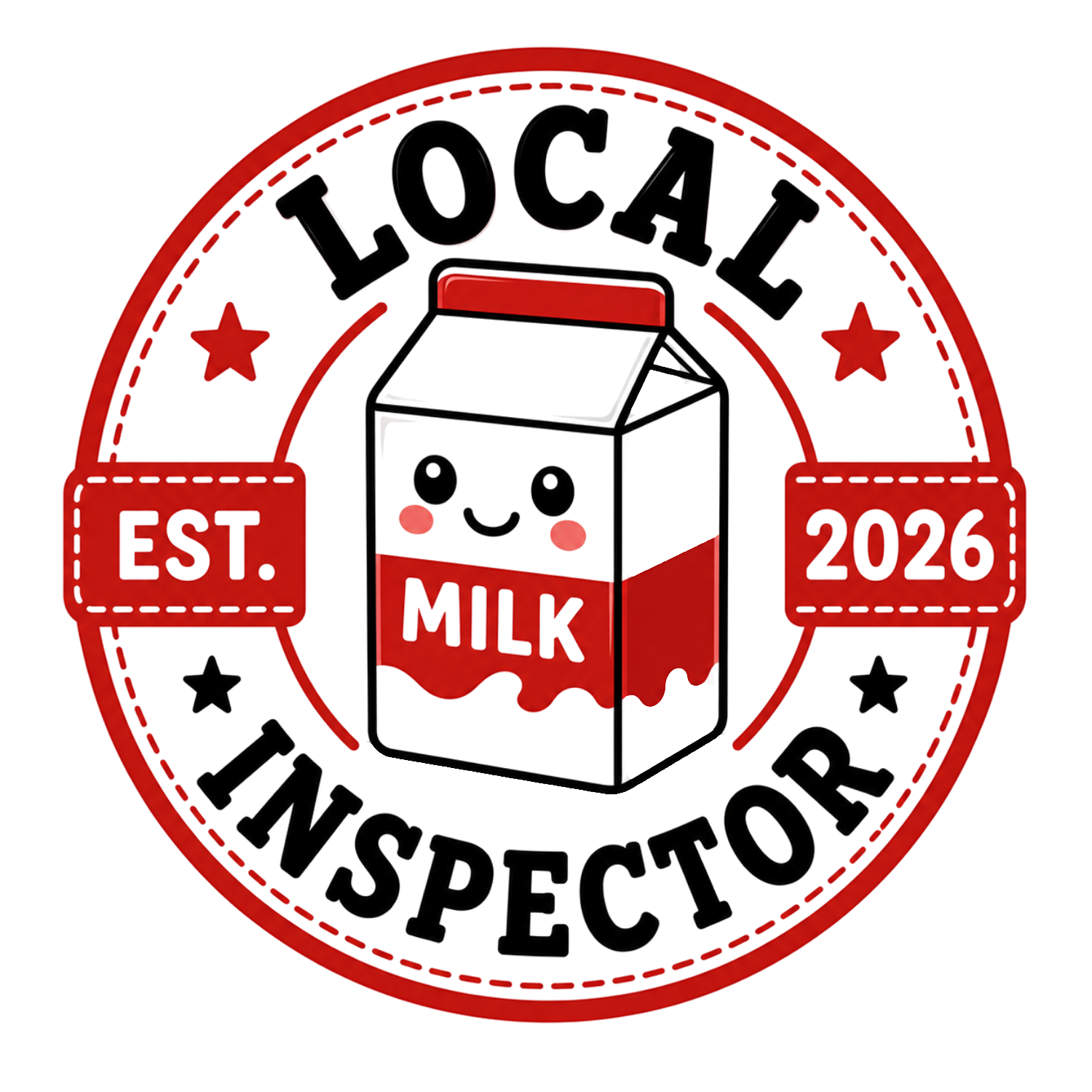 Local Milk Inspector DTF Transfer