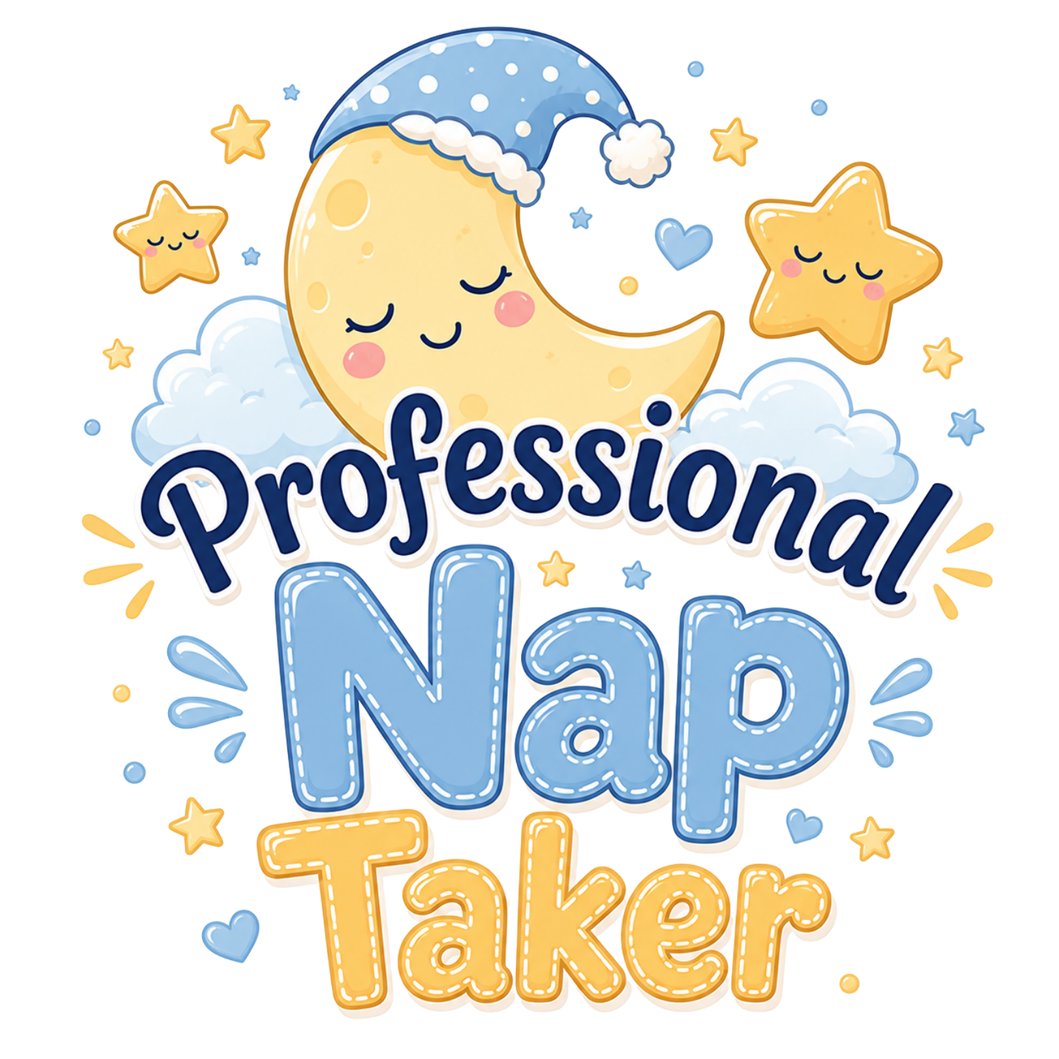 Professional Nap Taker DTF Transfer