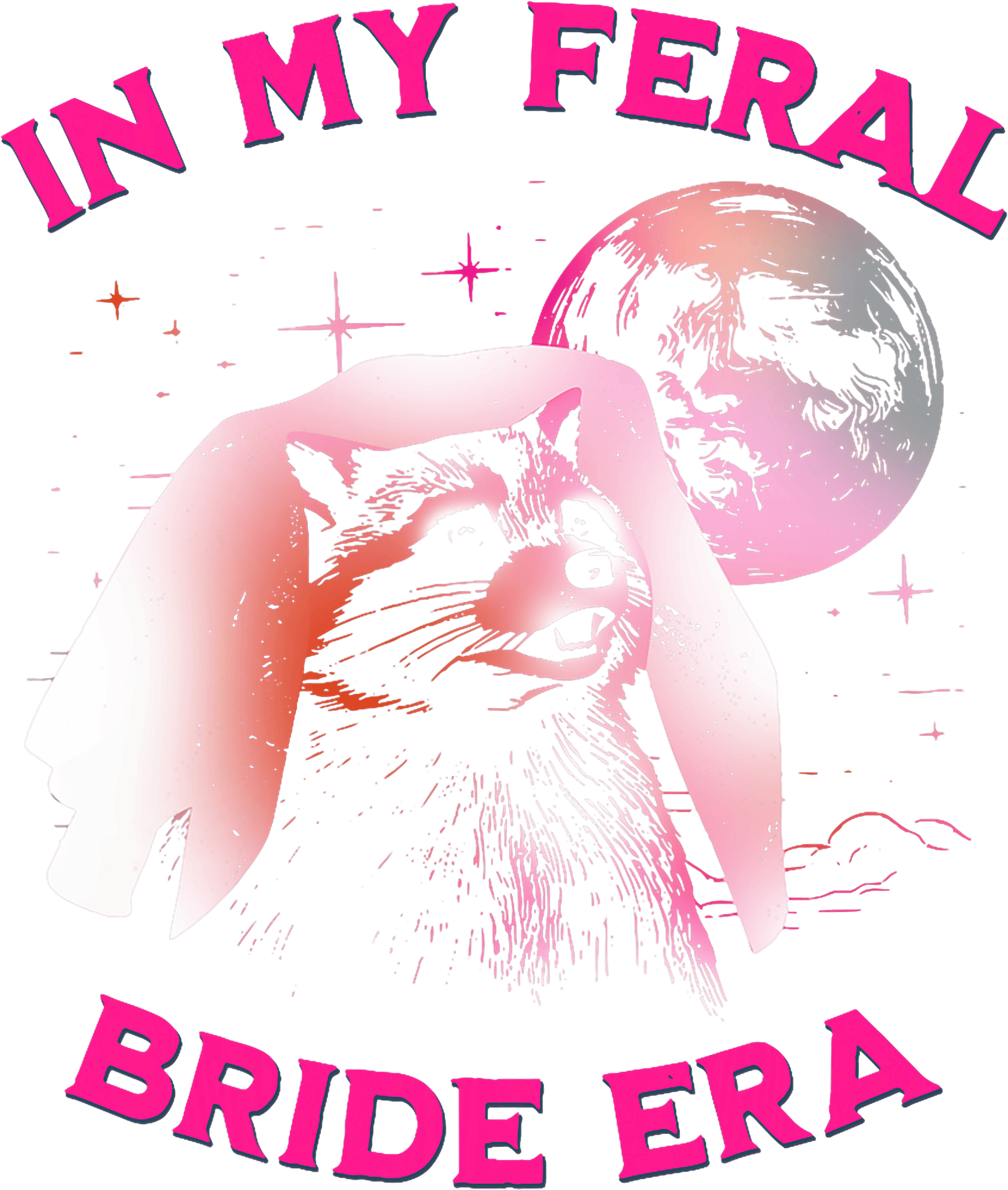In My Feral Bride Era DTF Transfer