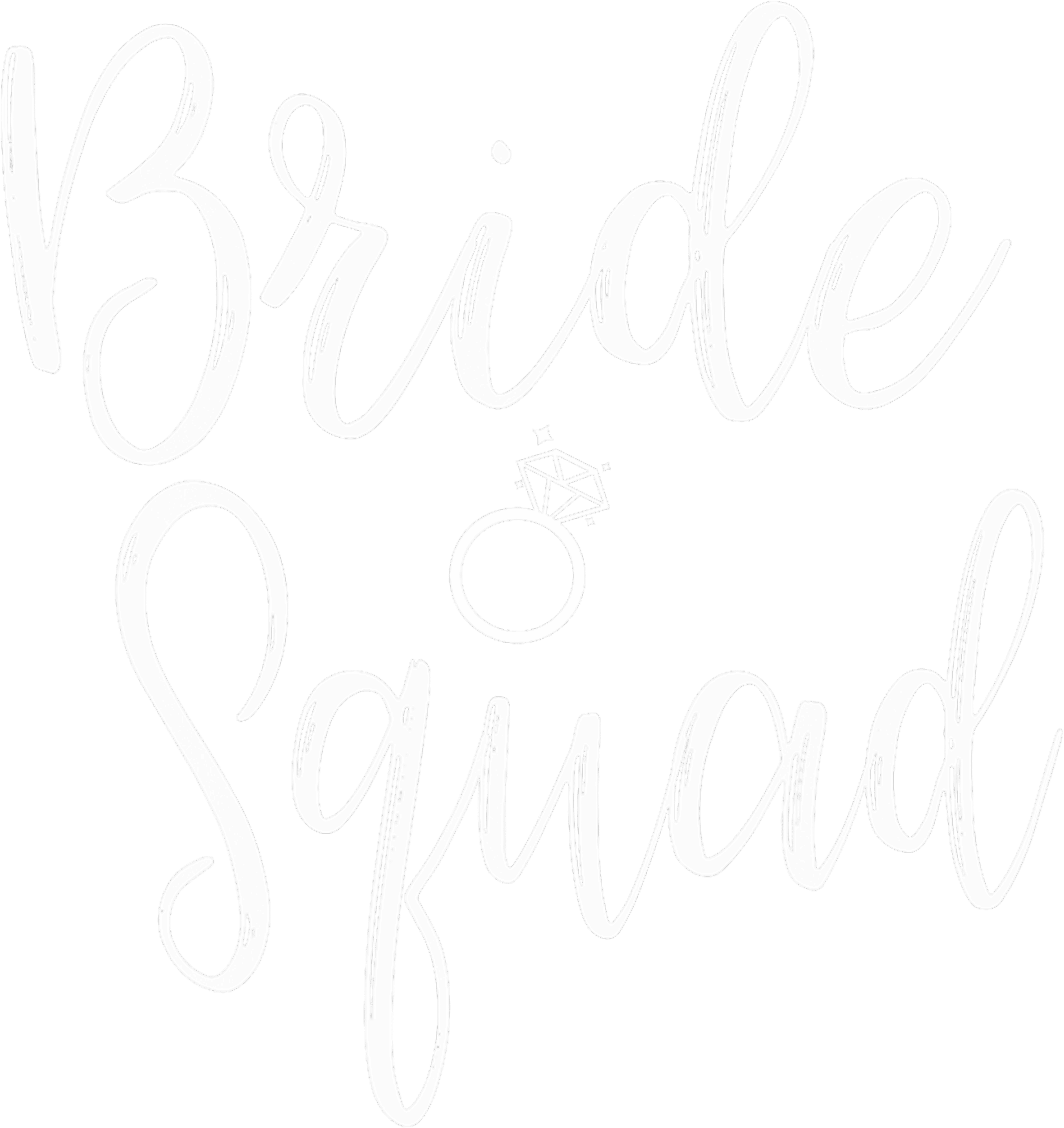 Bride Squad Minimalist DTF Transfer