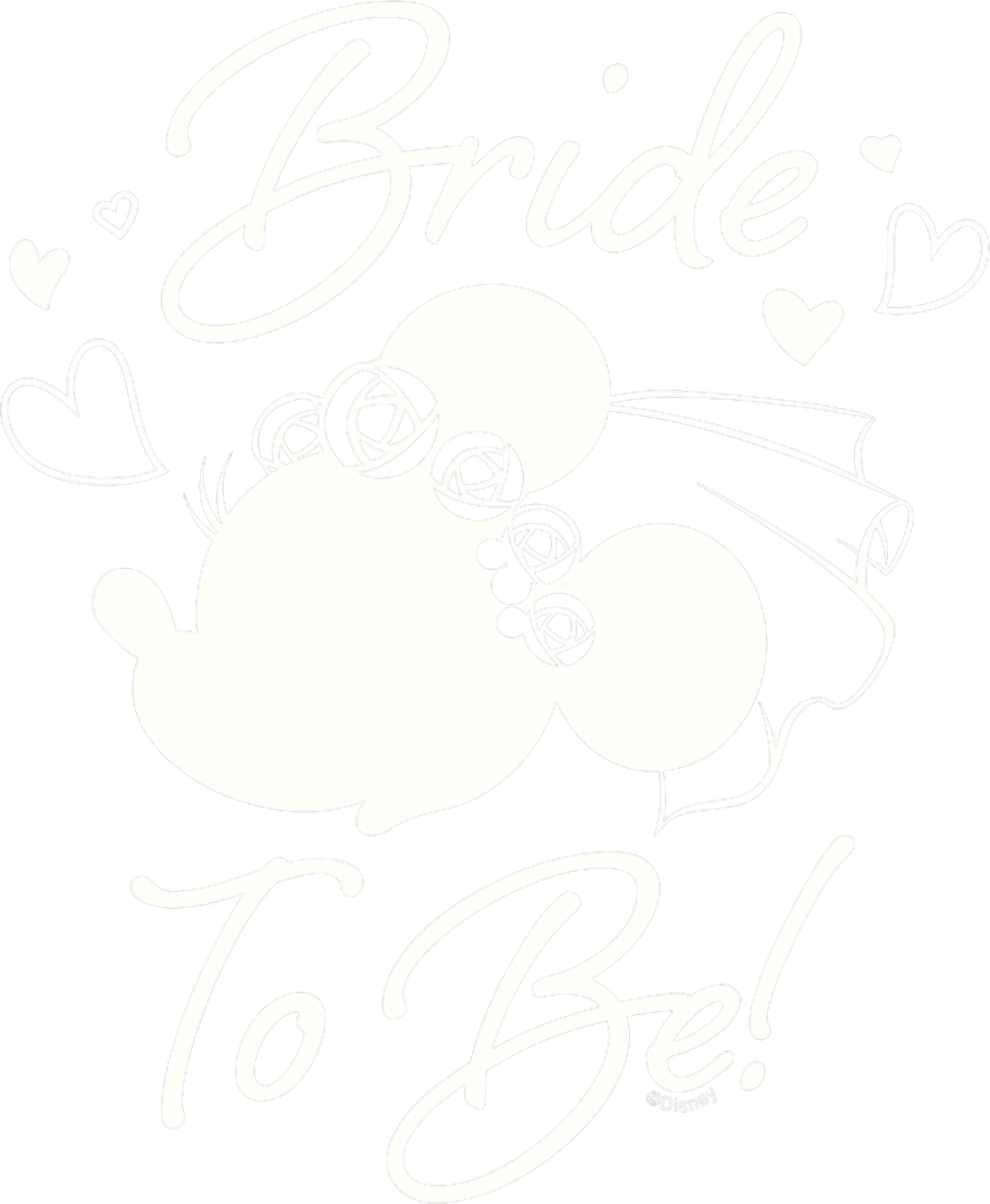 Bride To Be Cute Bride To Be DTF Transfer