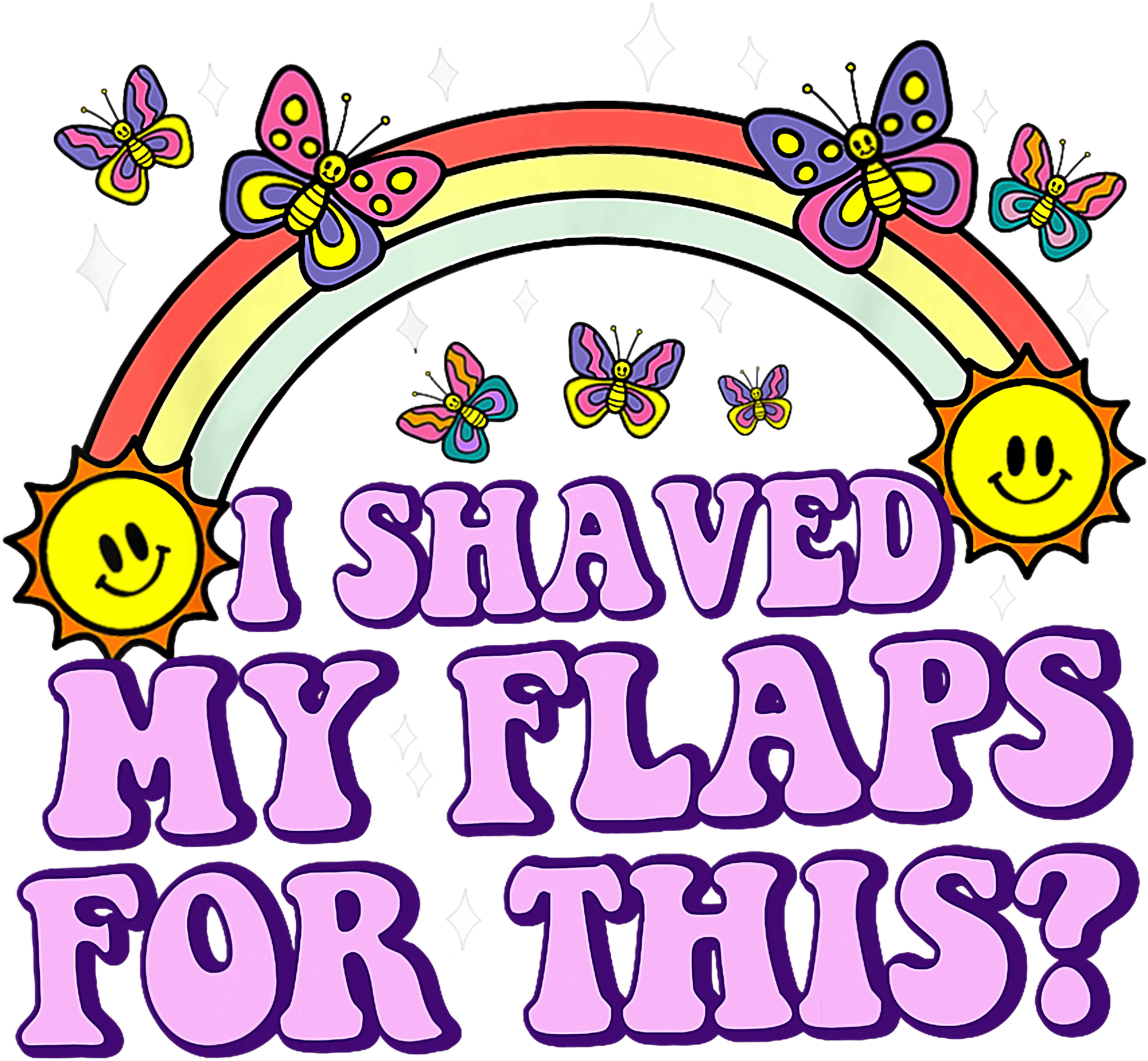I Shaved My Flaps For This DTF Transfer
