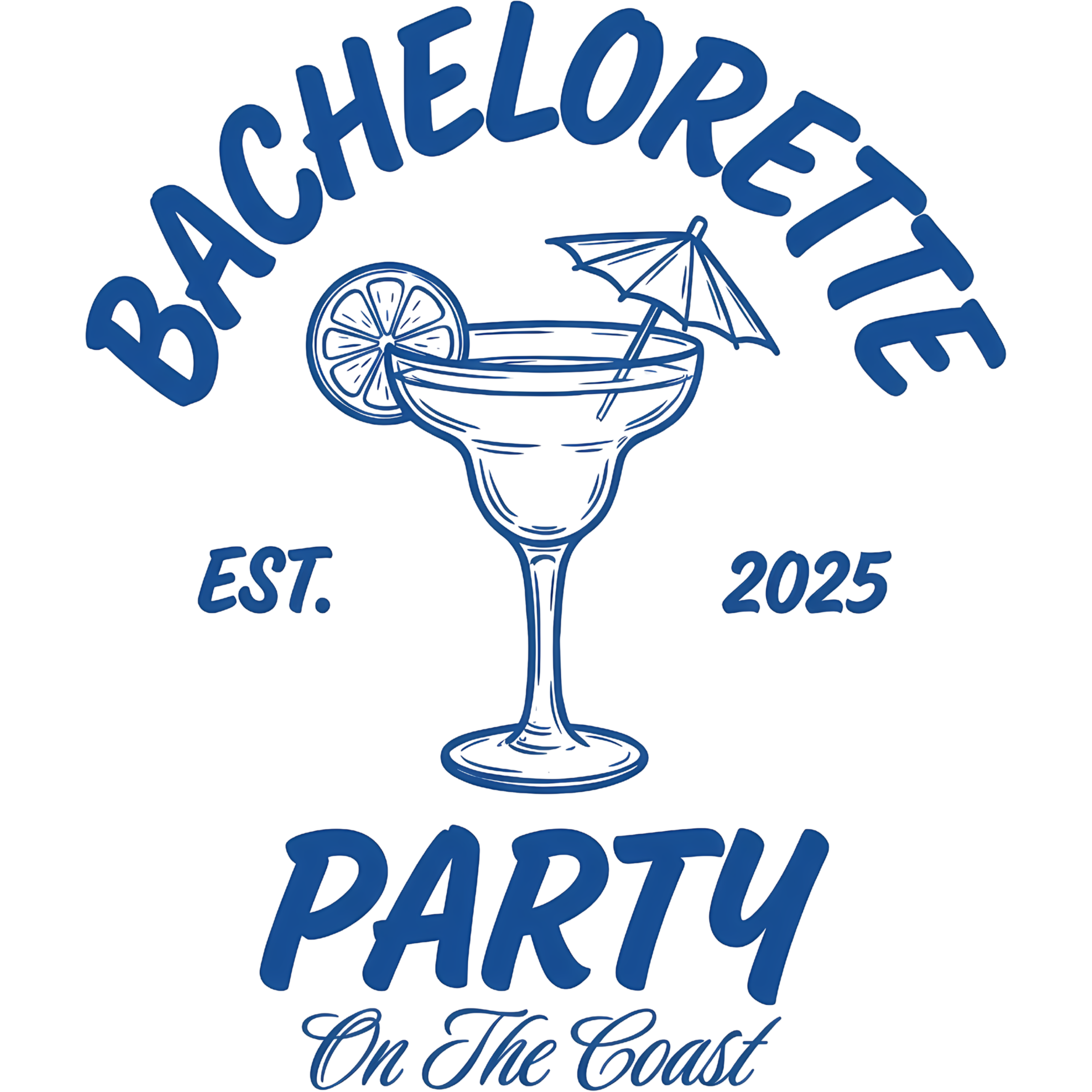 Bachelorette Party On The Coast DTF Transfer