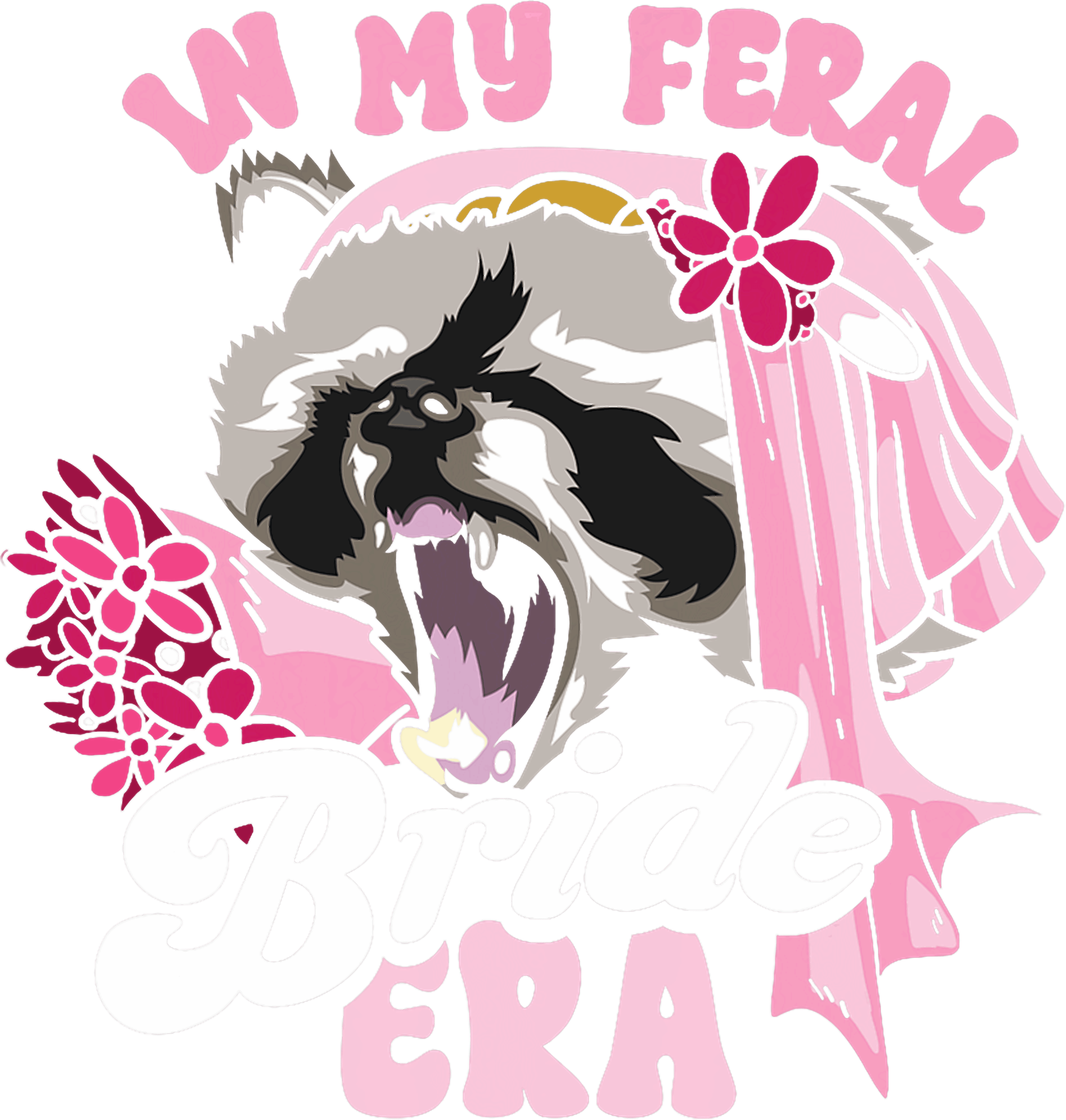 In My Feral Bride Era DTF Transfer