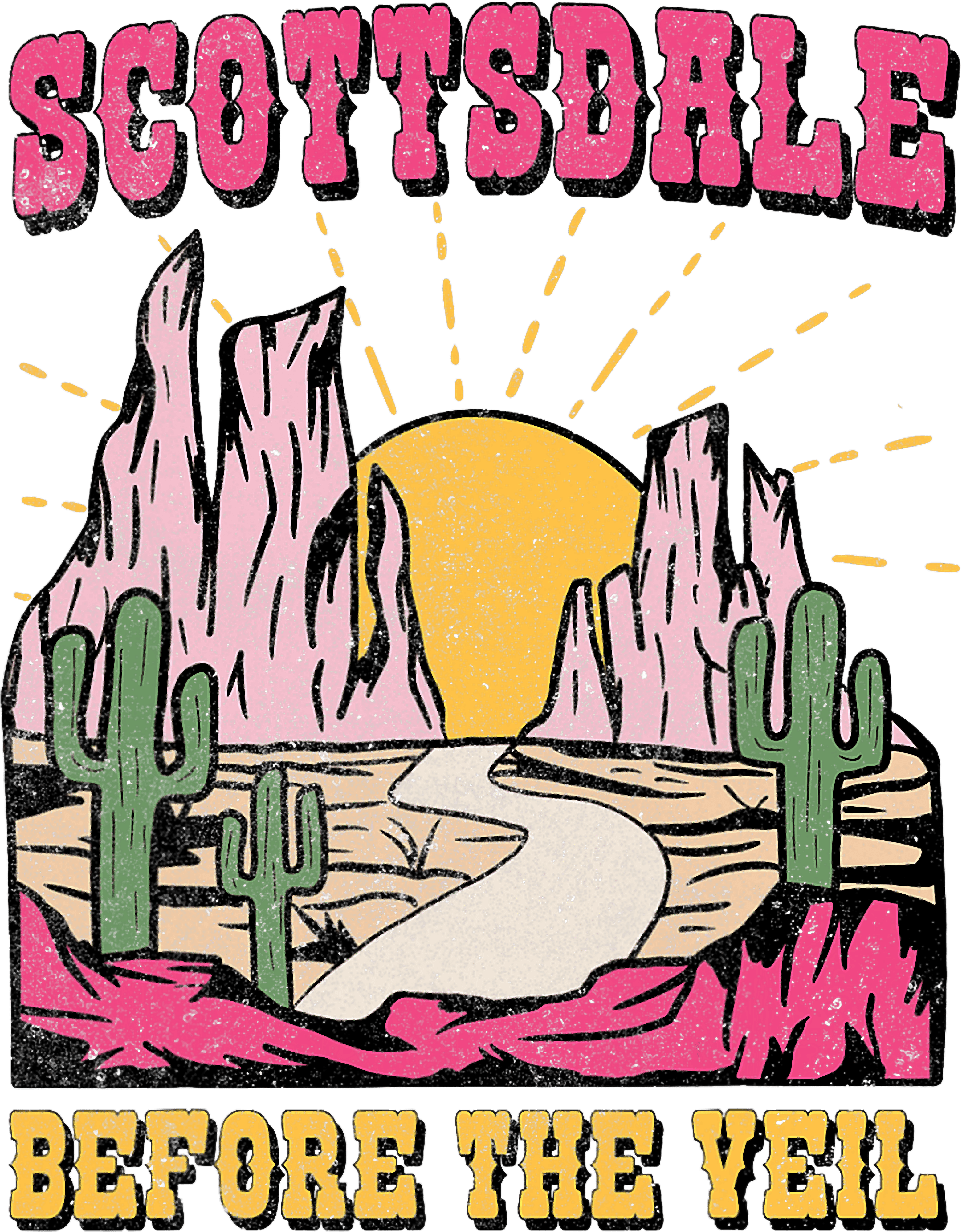 Scottsdale Before The Veil DTF Transfer