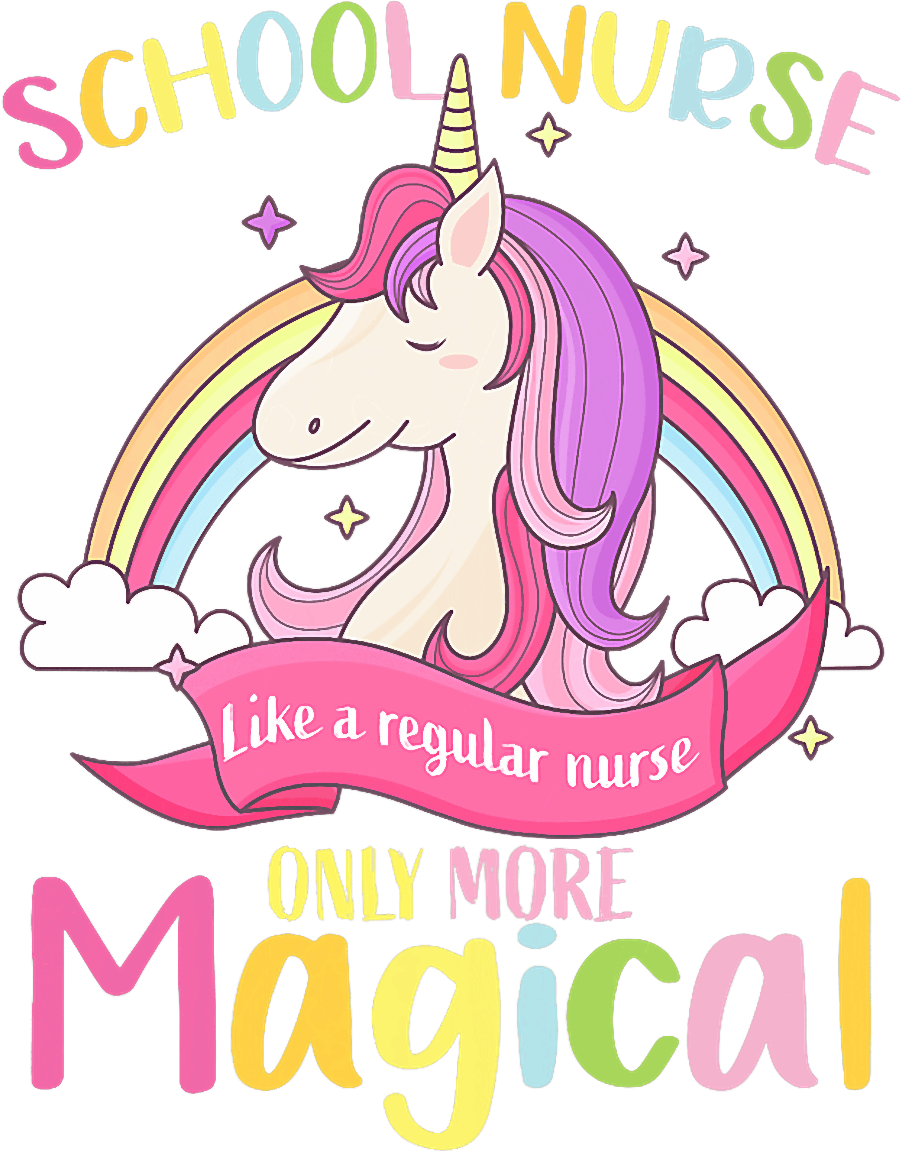 Magical School Nurse DTF Transfer