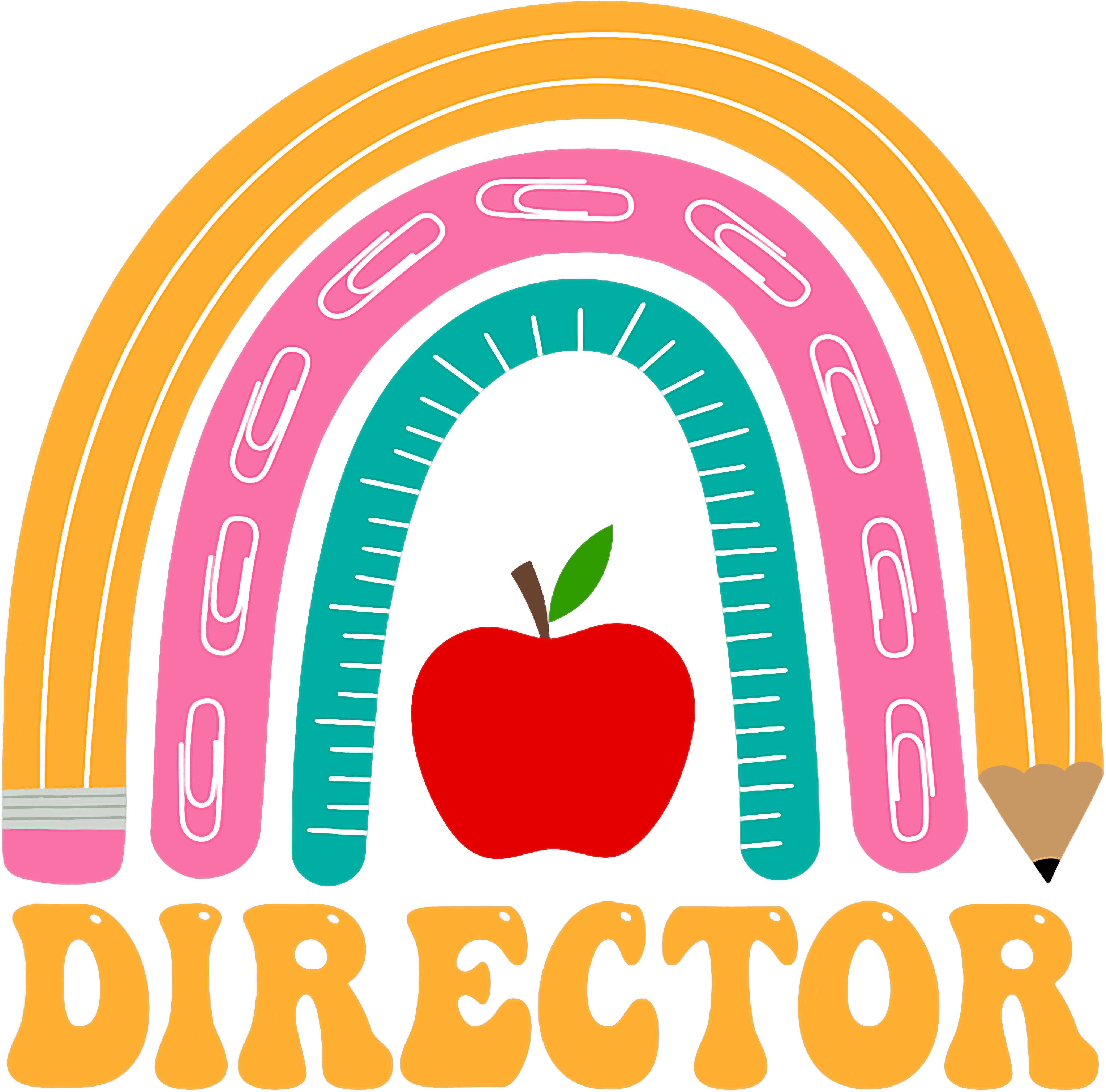 Educational Director Gift DTF Transfer