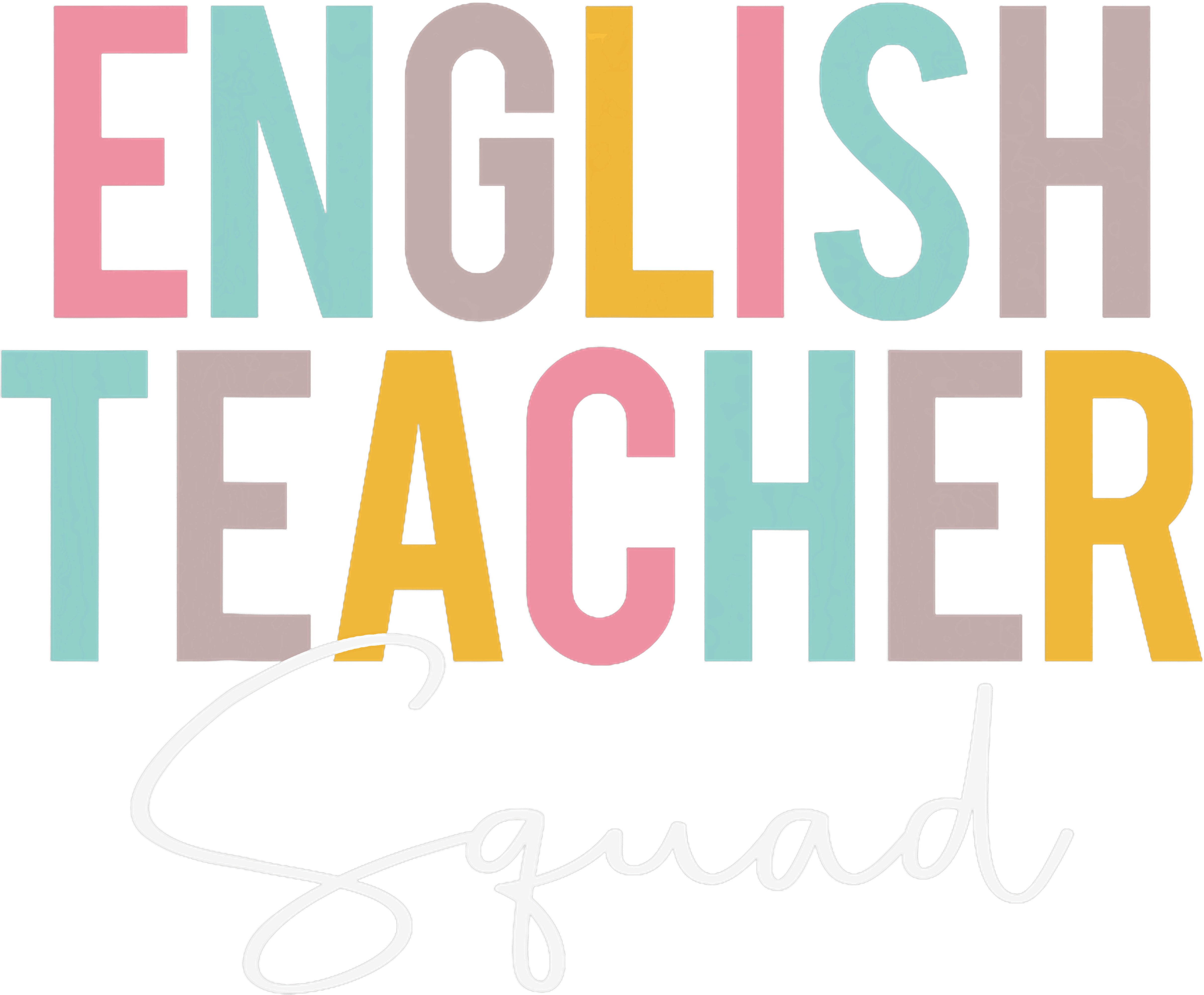 Language Arts Teacher DTF Transfer