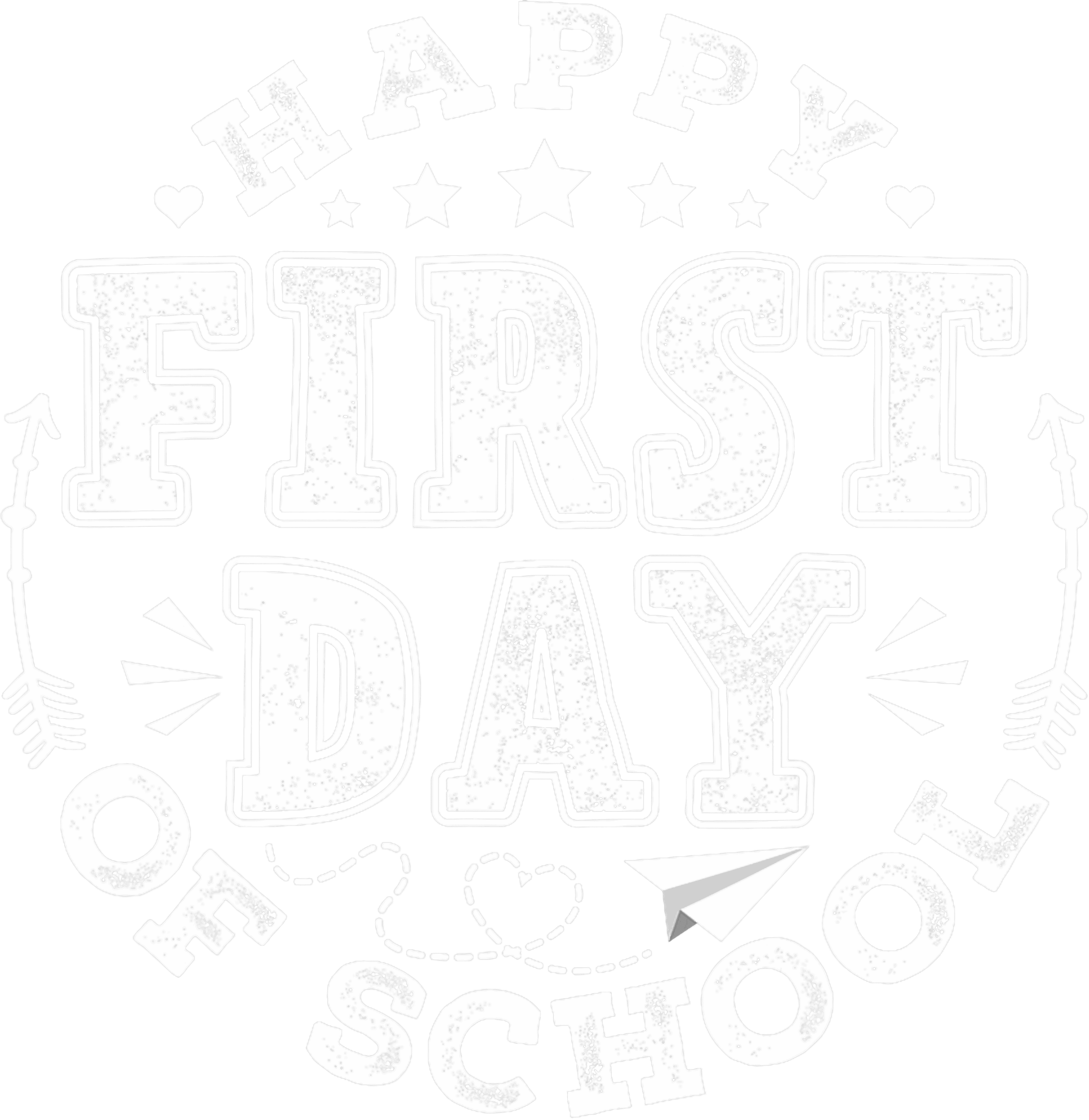 School Opening Day DTF Transfer