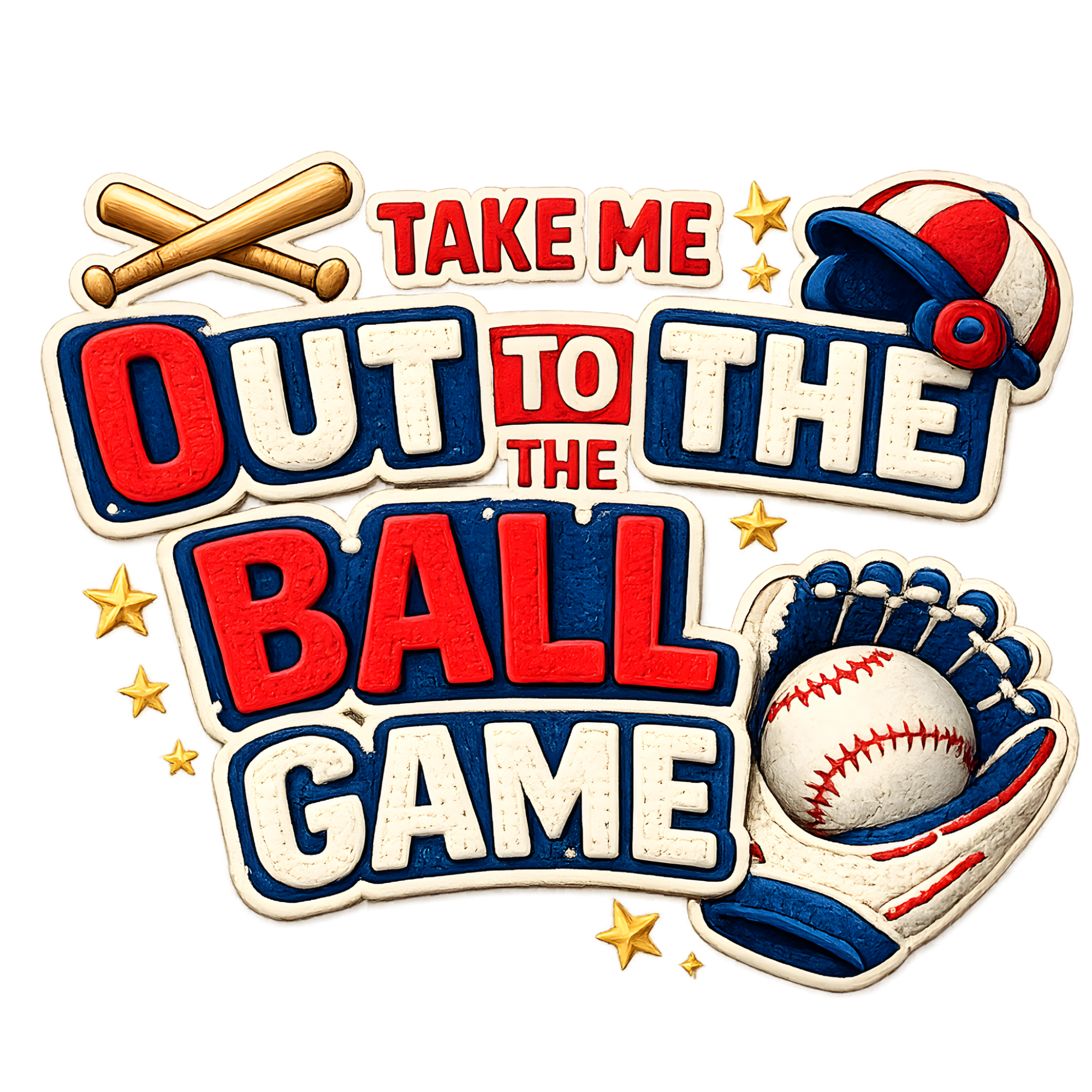 Take Me Out To The Ball Game DTF Transfer