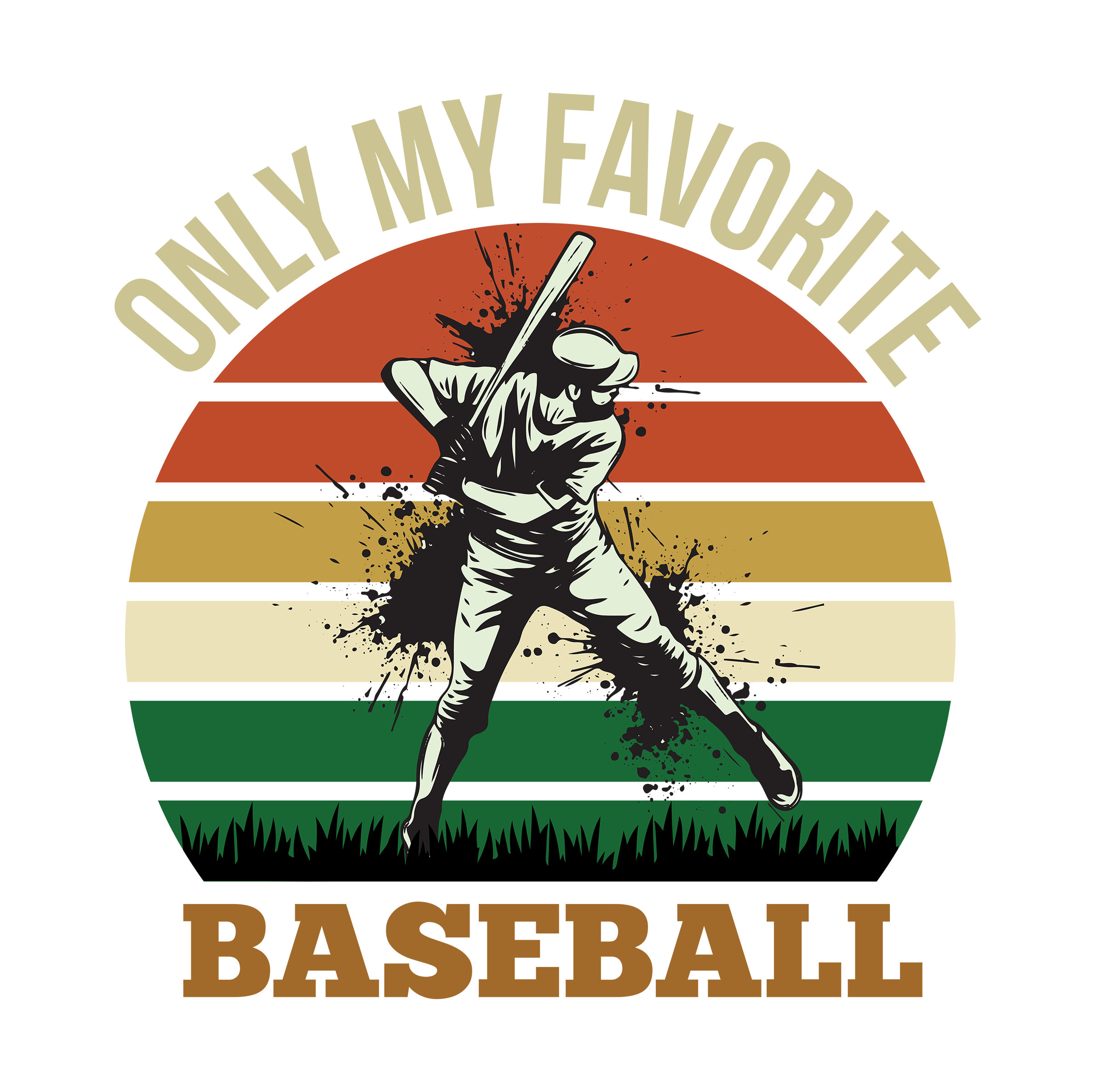 My Favorite Baseball Player DTF Transfer