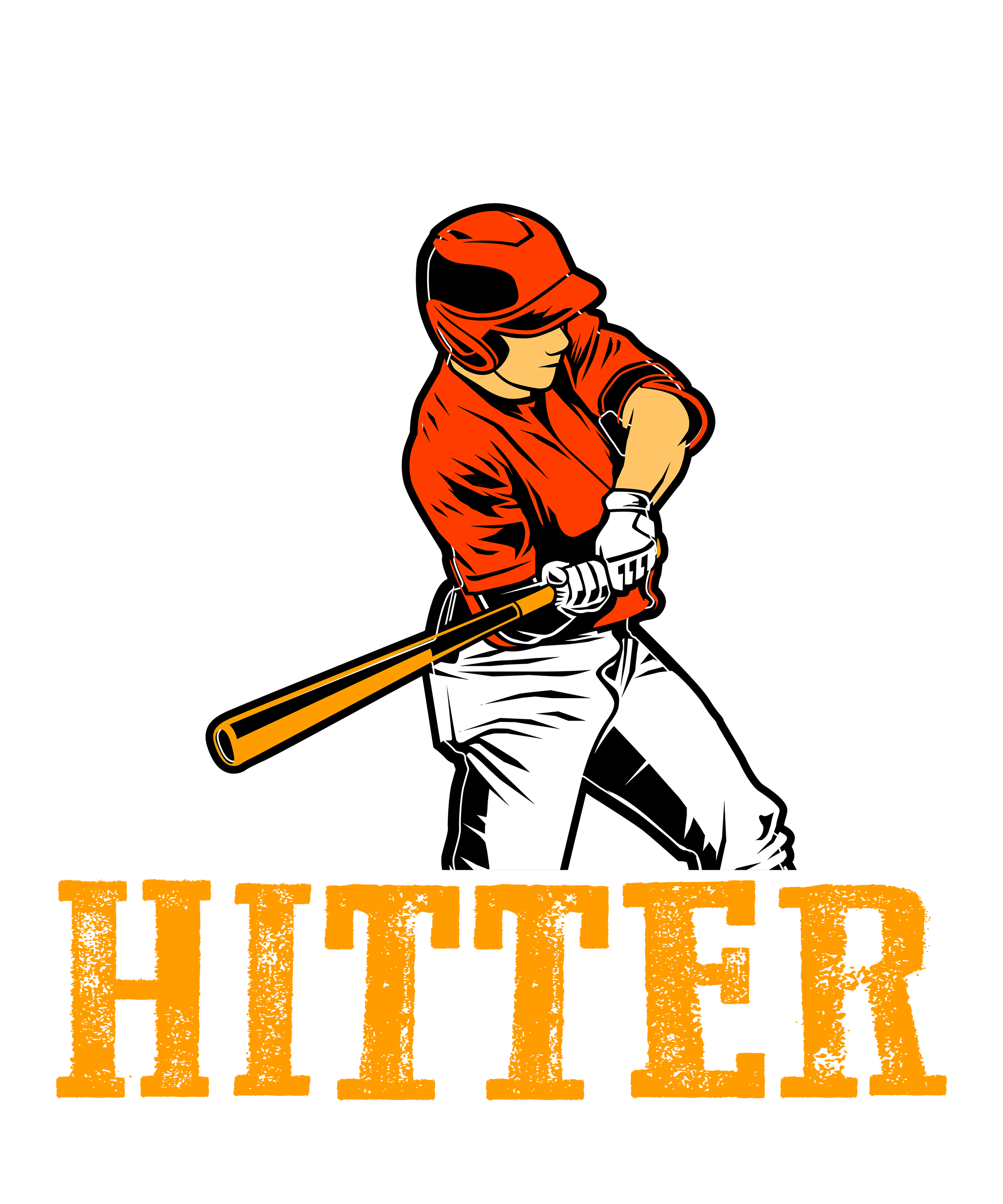 Id Rather Be A Baseball Hitter DTF Transfer