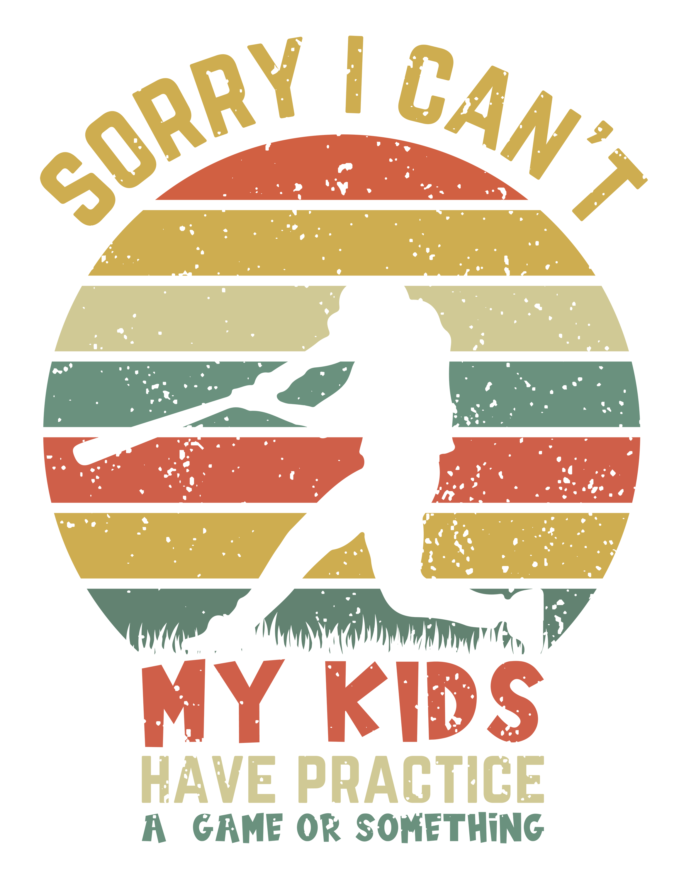 Sorry Kids Baseball Practice First DTF Transfer
