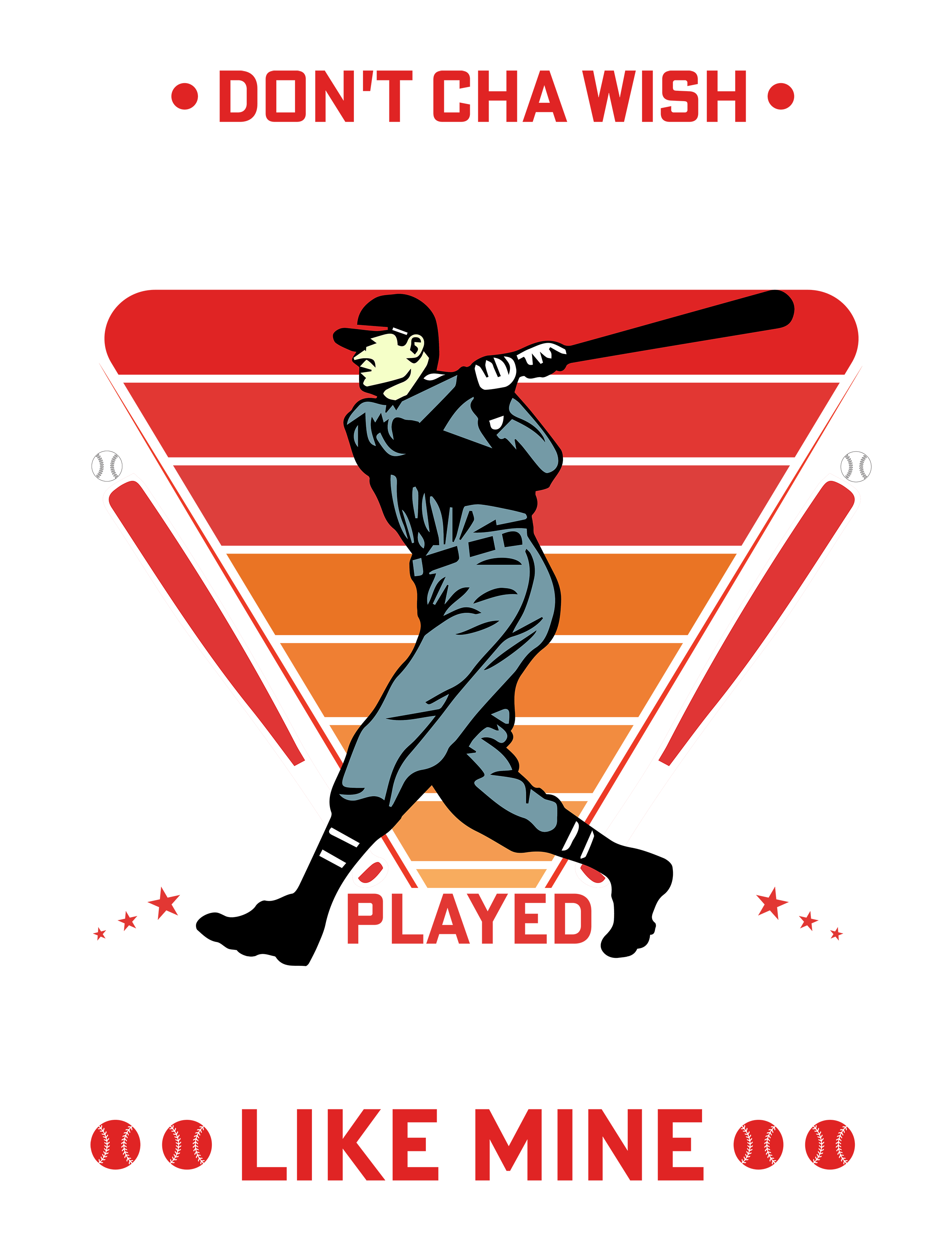 Baseball Like My Son DTF Transfer