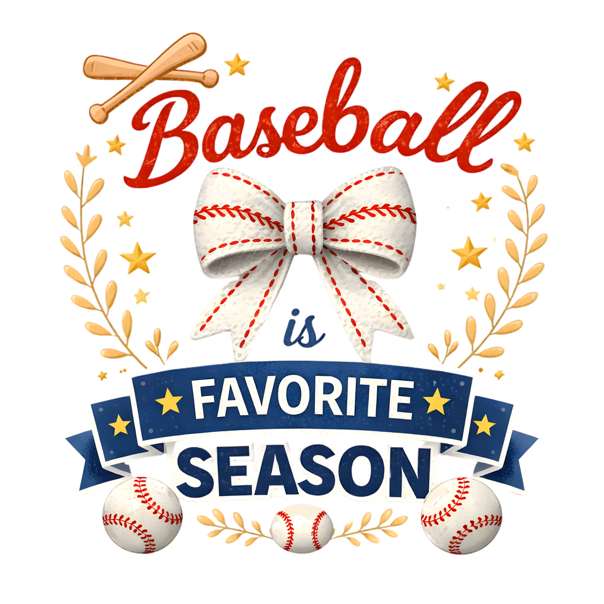Favorite Baseball Season DTF Transfer