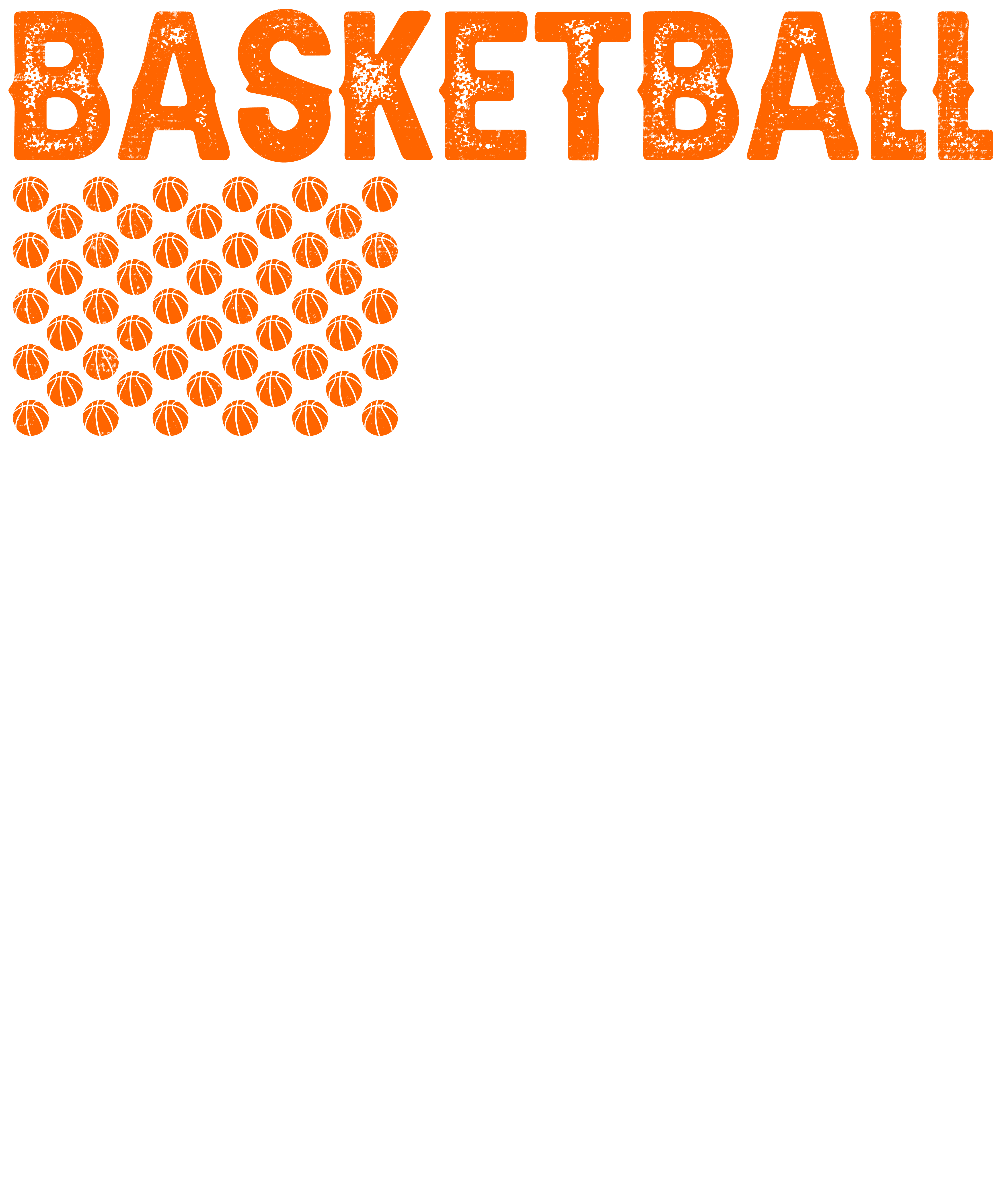 Basketball American Flag DTF Transfer