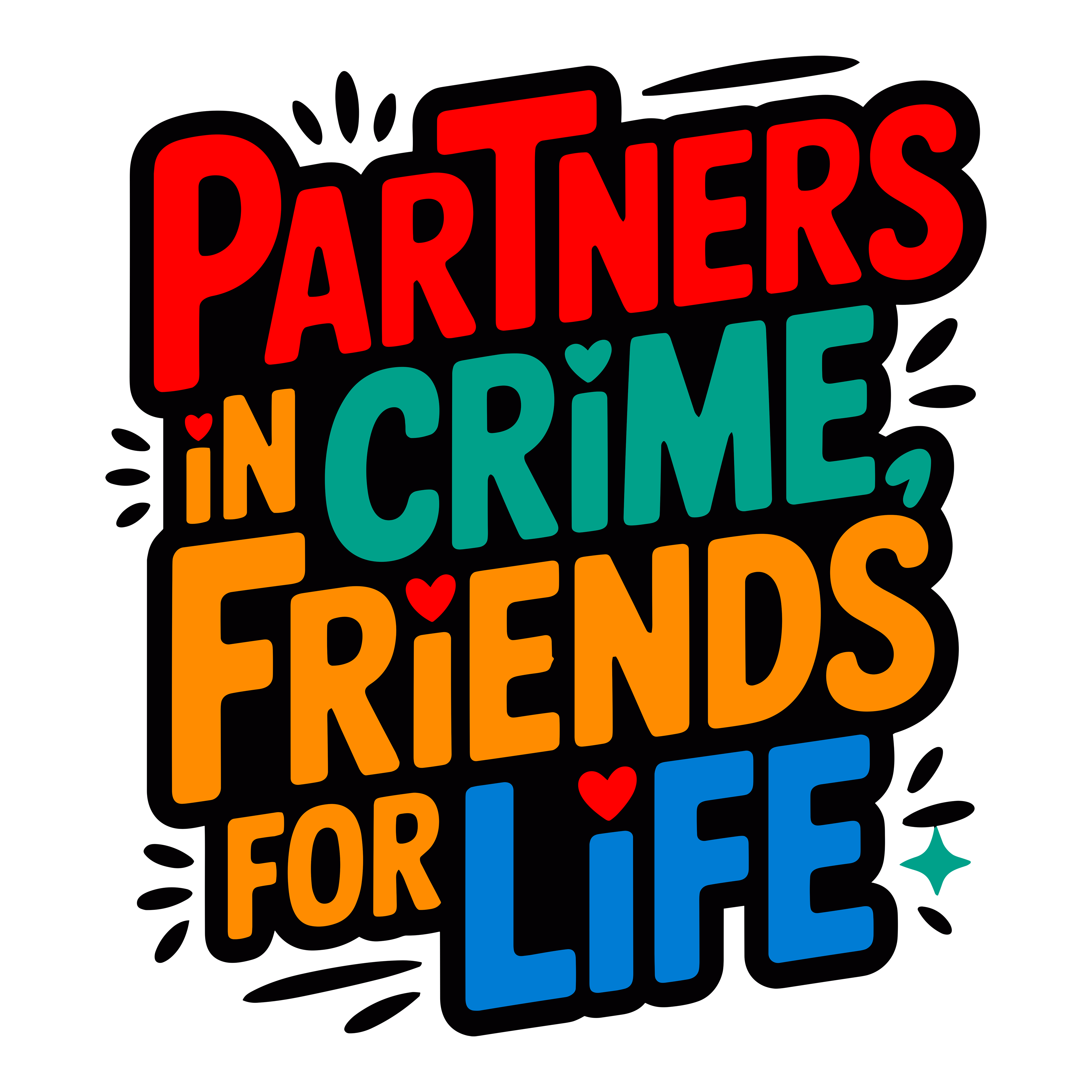 Partners In Crime Friends For Life DTF Transfer