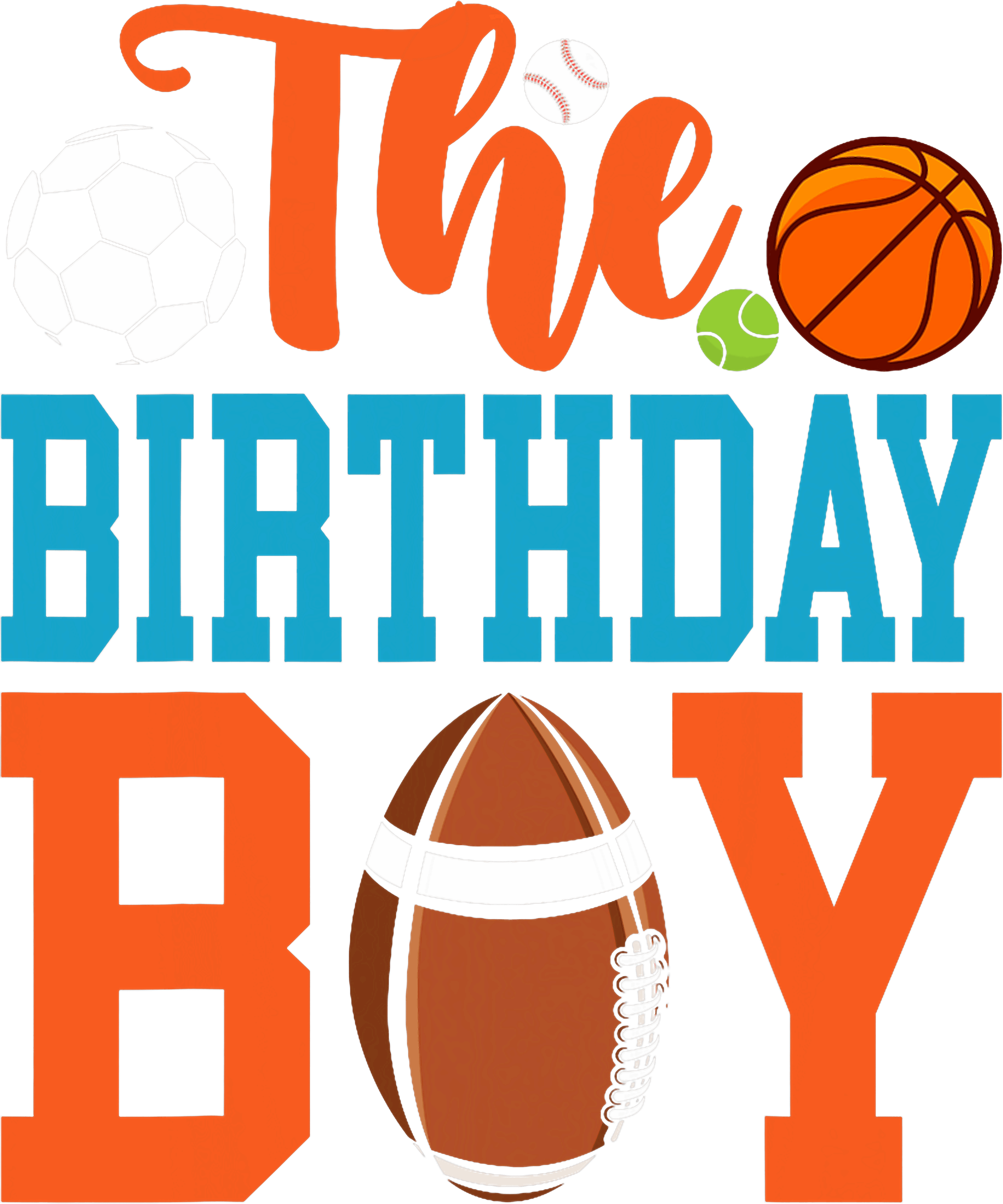The Birthday Boy DTF Transfer