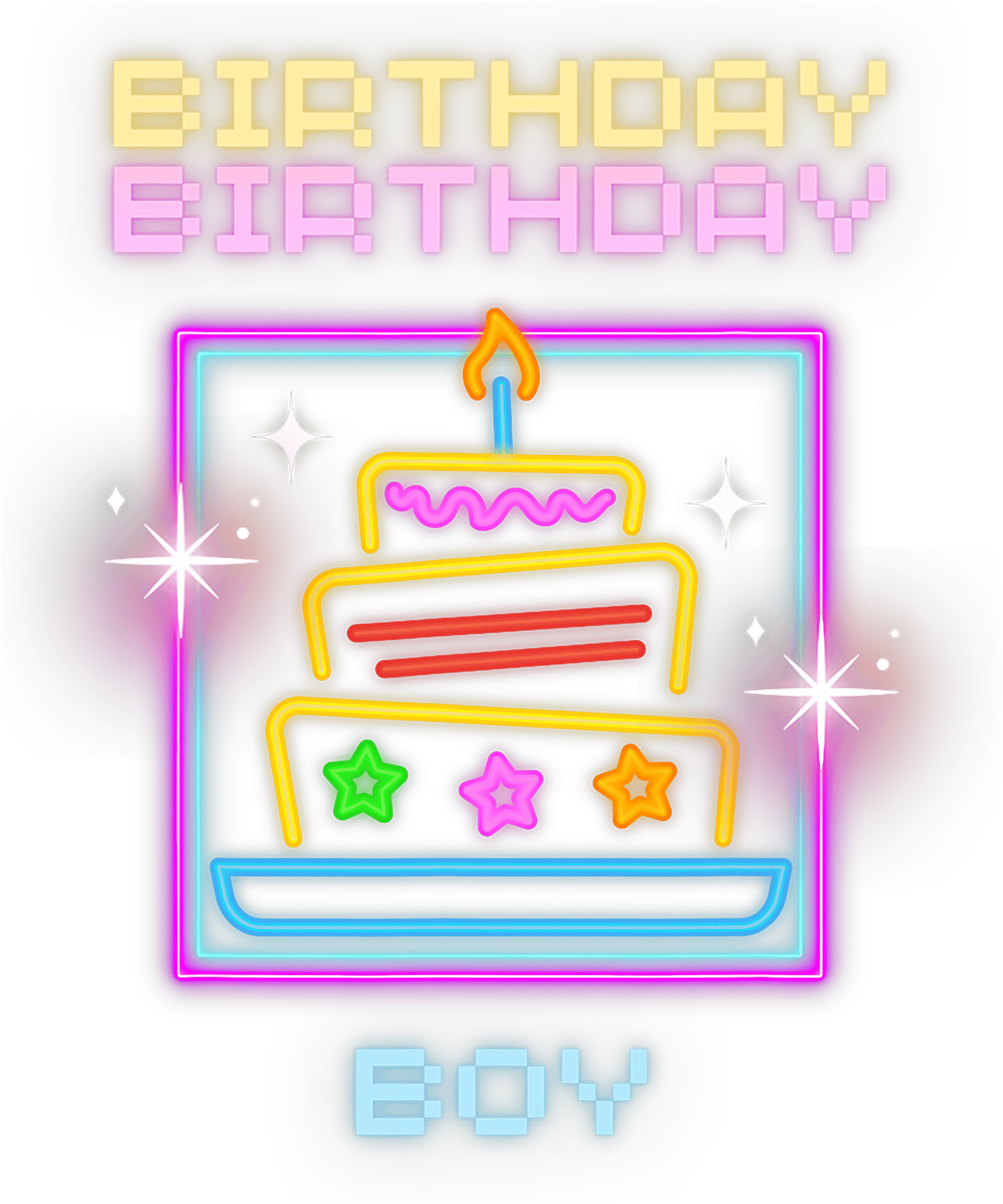 Birthday Boy DTF Transfer