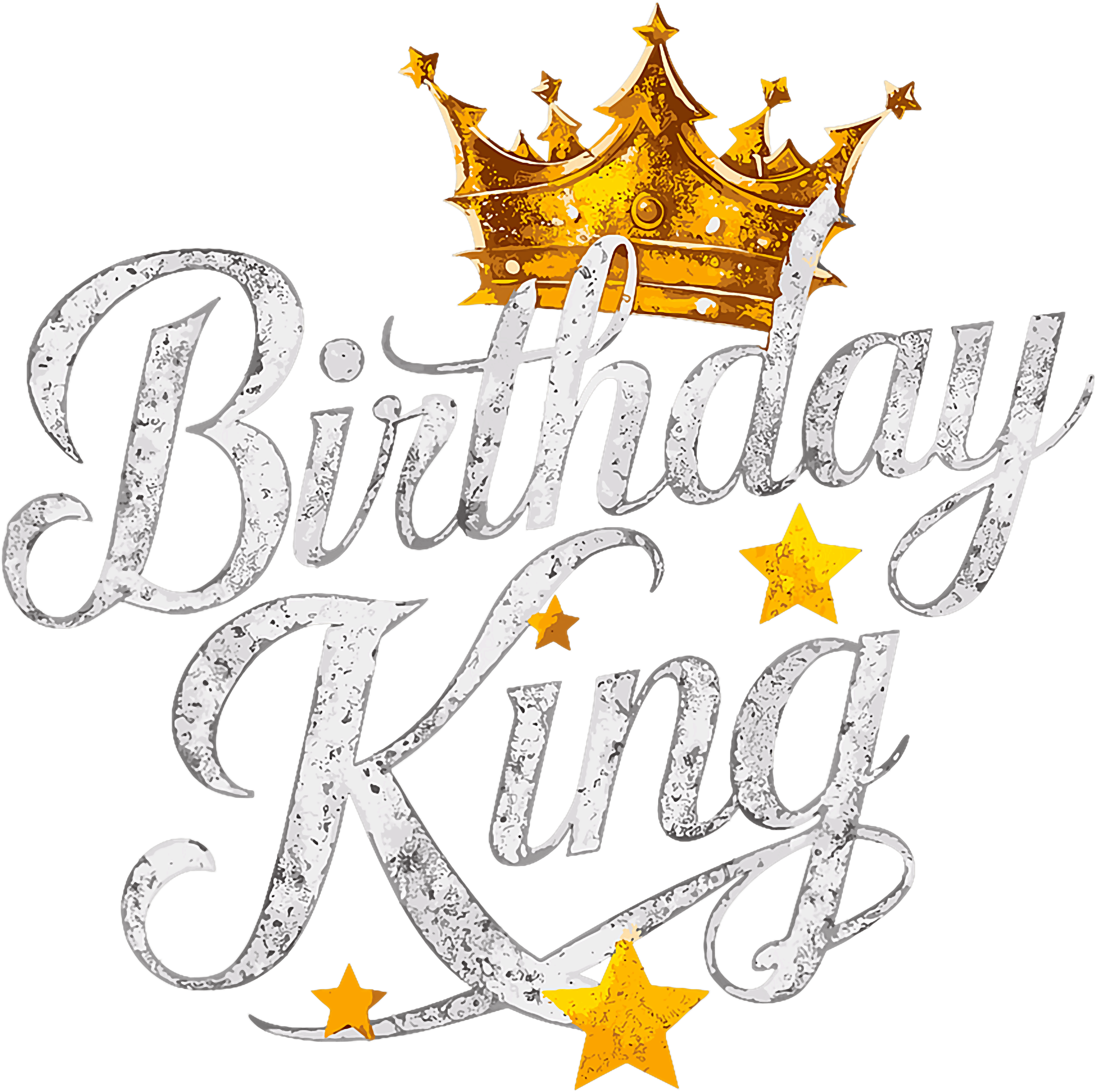 Birthday King DTF Transfer