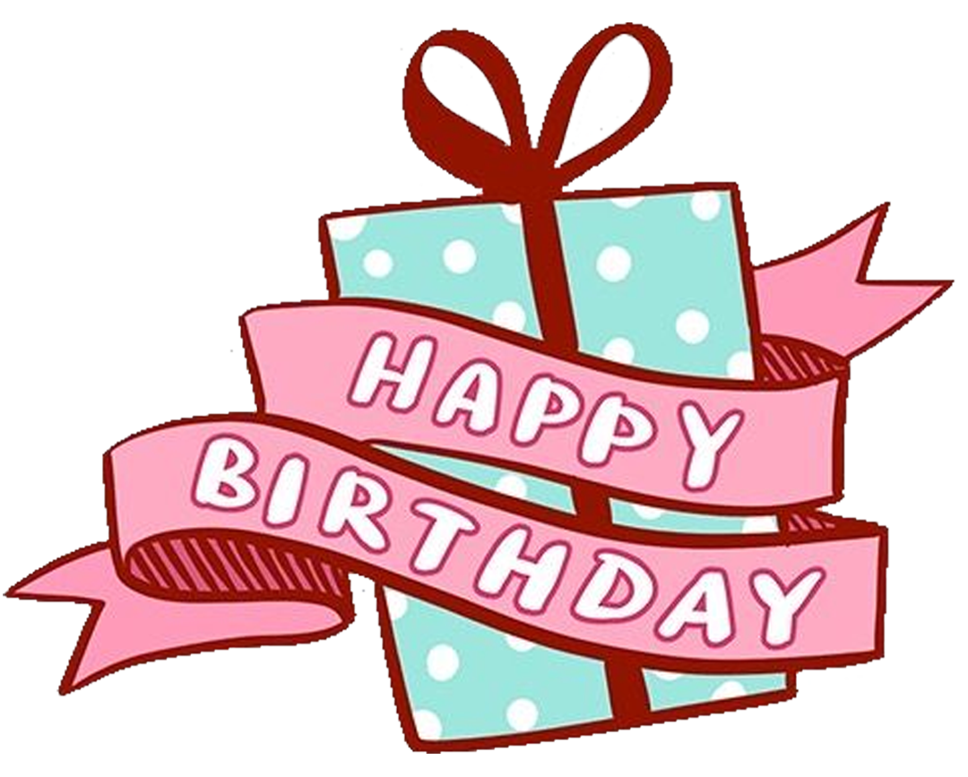 Happy Birthday Gift Box DTF Transfer