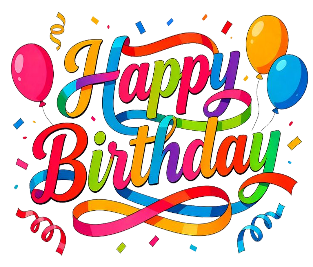 Colorful Balloon Birthday Celebration DTF Transfer