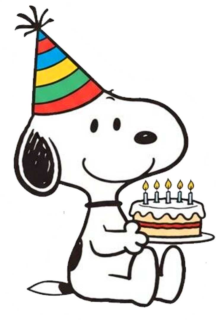 Cute Dog Birthday Cake Celebration DTF Transfer
