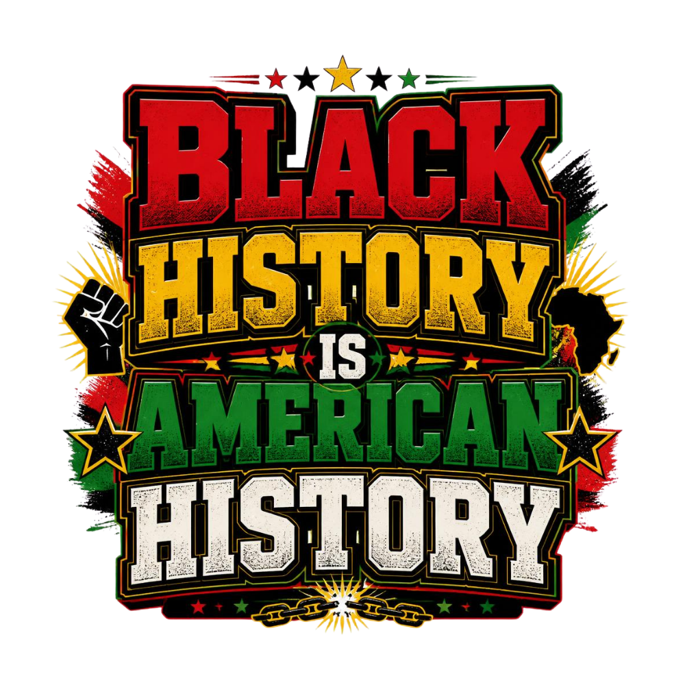 Black History Is American History DTF Transfer