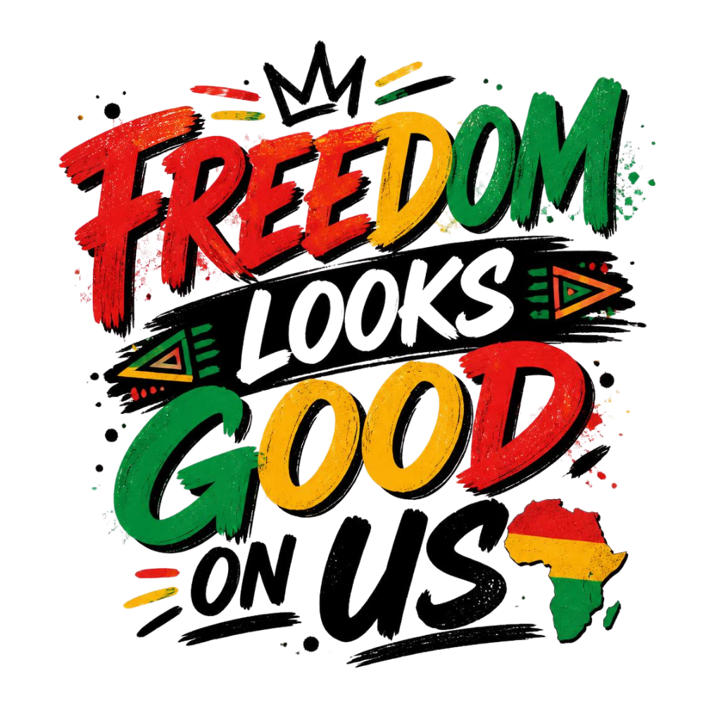 Freedom Looks Good On Us DTF Transfer