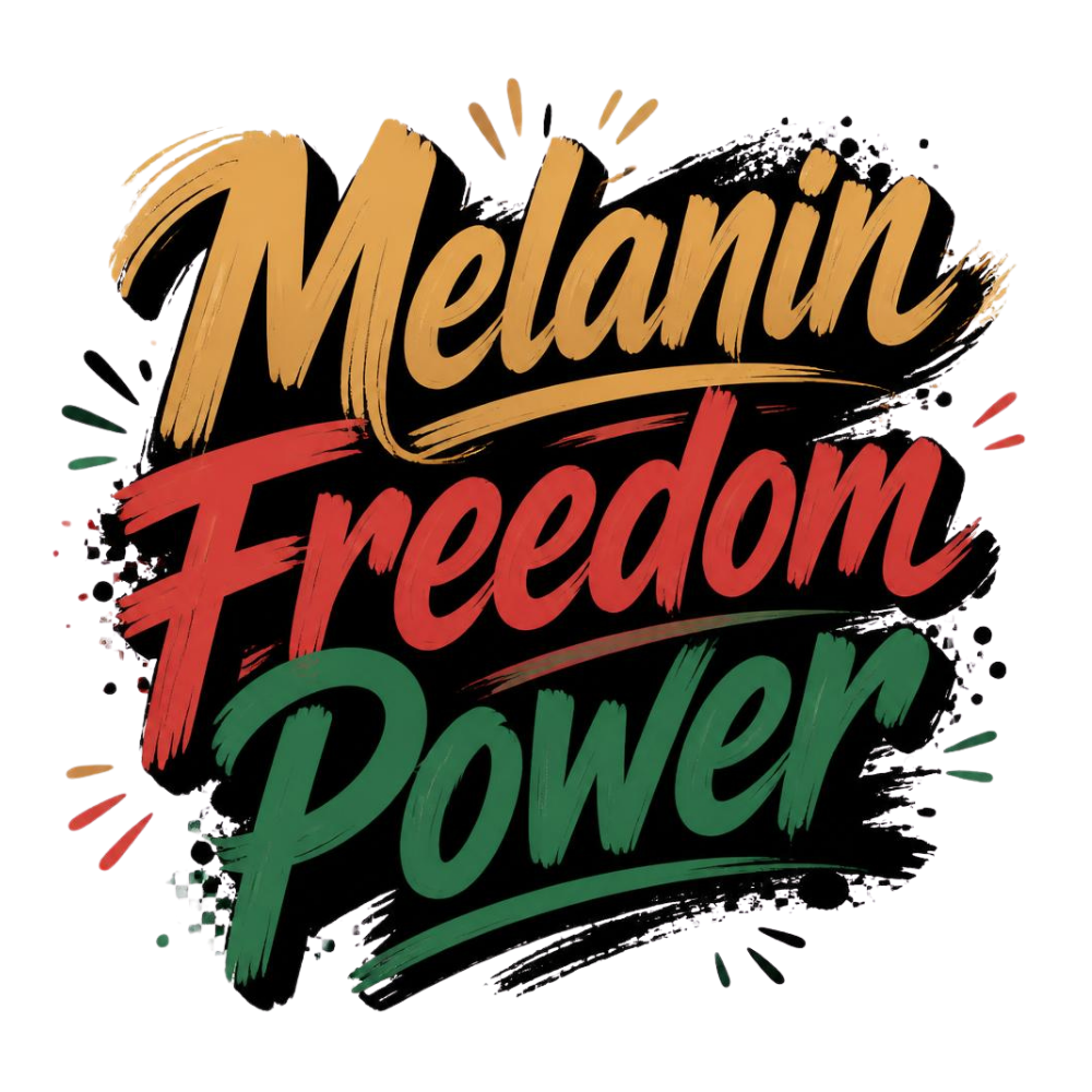 Melanin Freedom And Power DTF Transfer