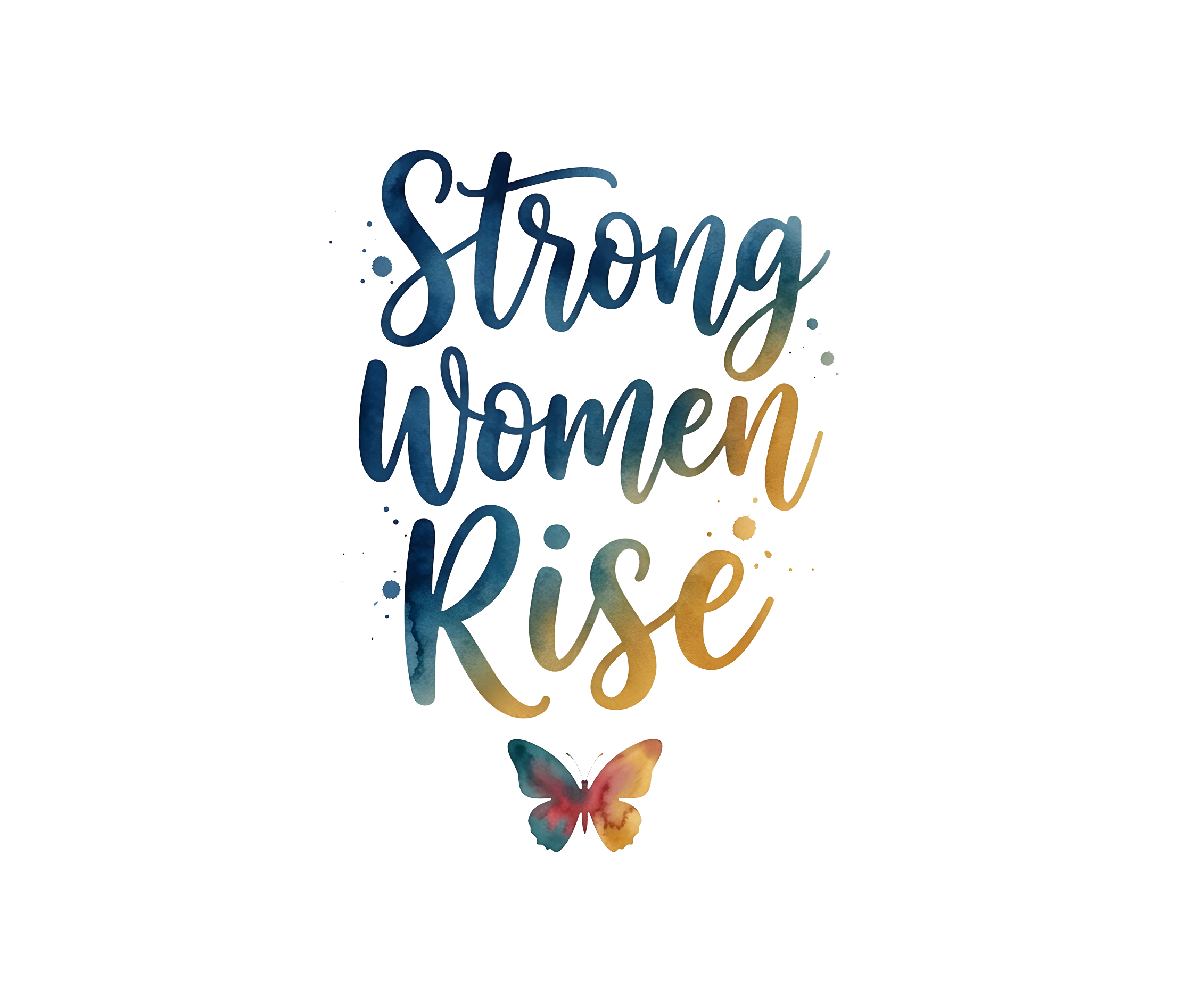 Strong Women Rise DTF Transfer
