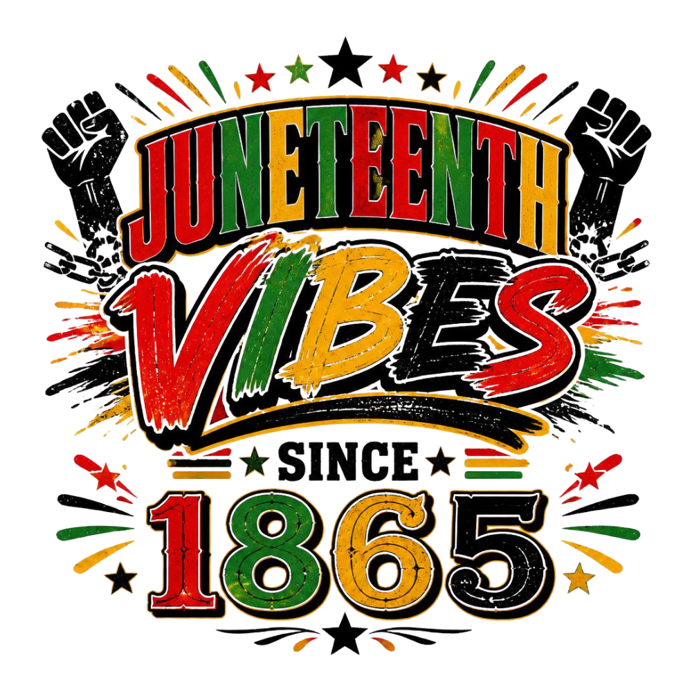 Juneteenth Freedom Vibe DTF Transfer