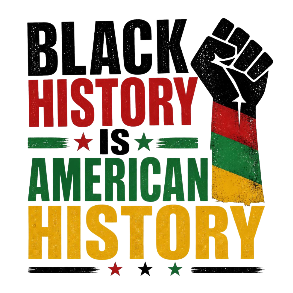 Black History And American History DTF Transfer