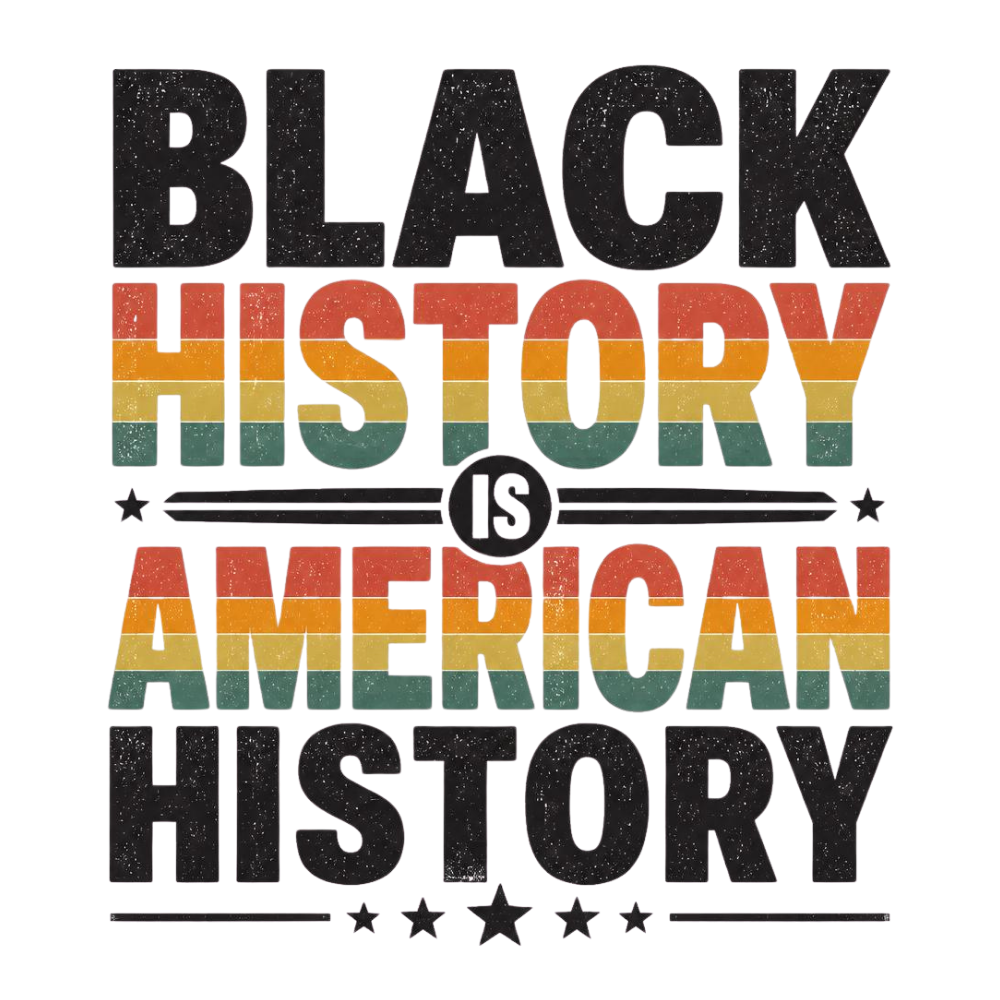 Black History Is American History DTF Transfer