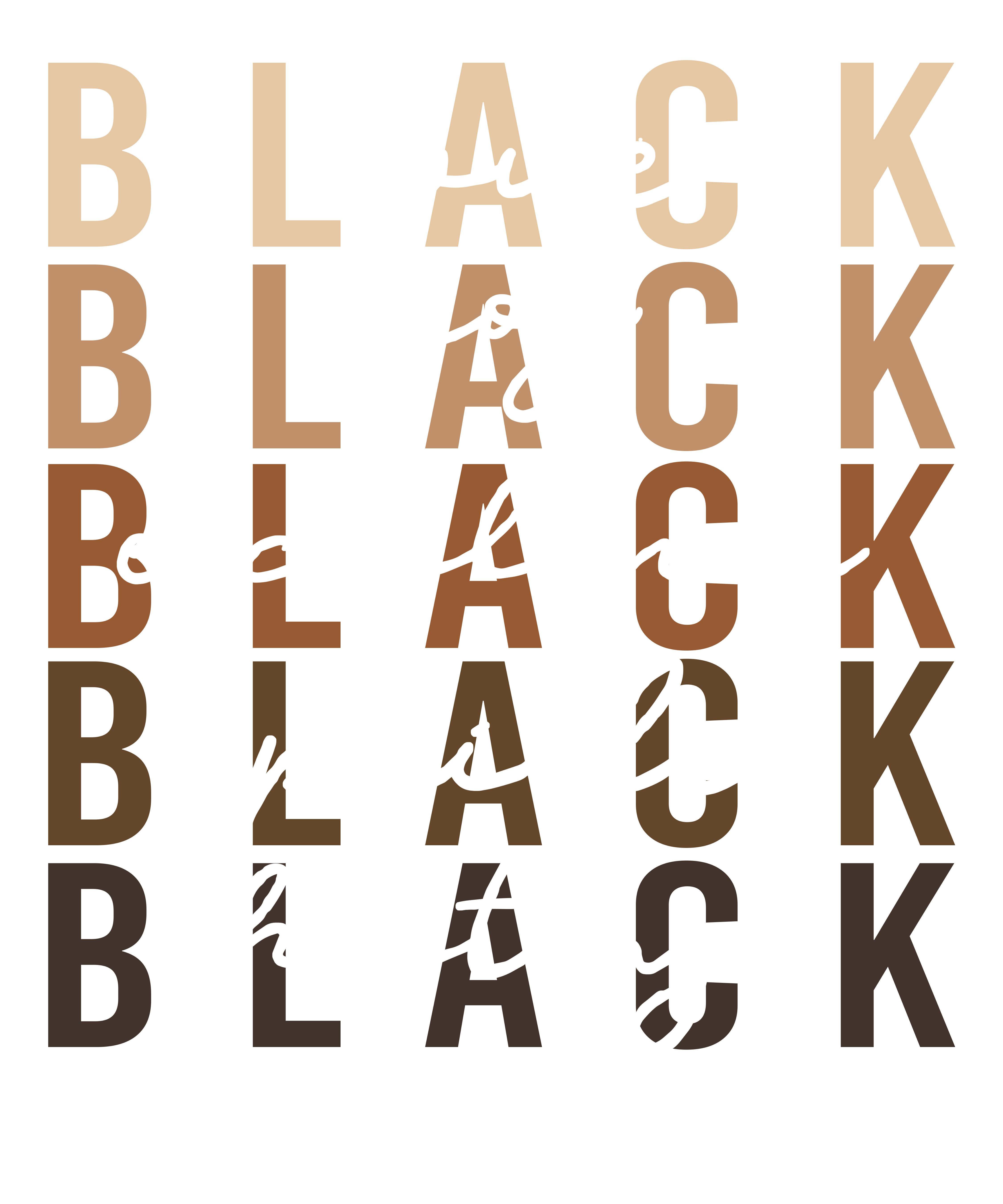 Black Love Joy Excellence Pride History DTF Transfer