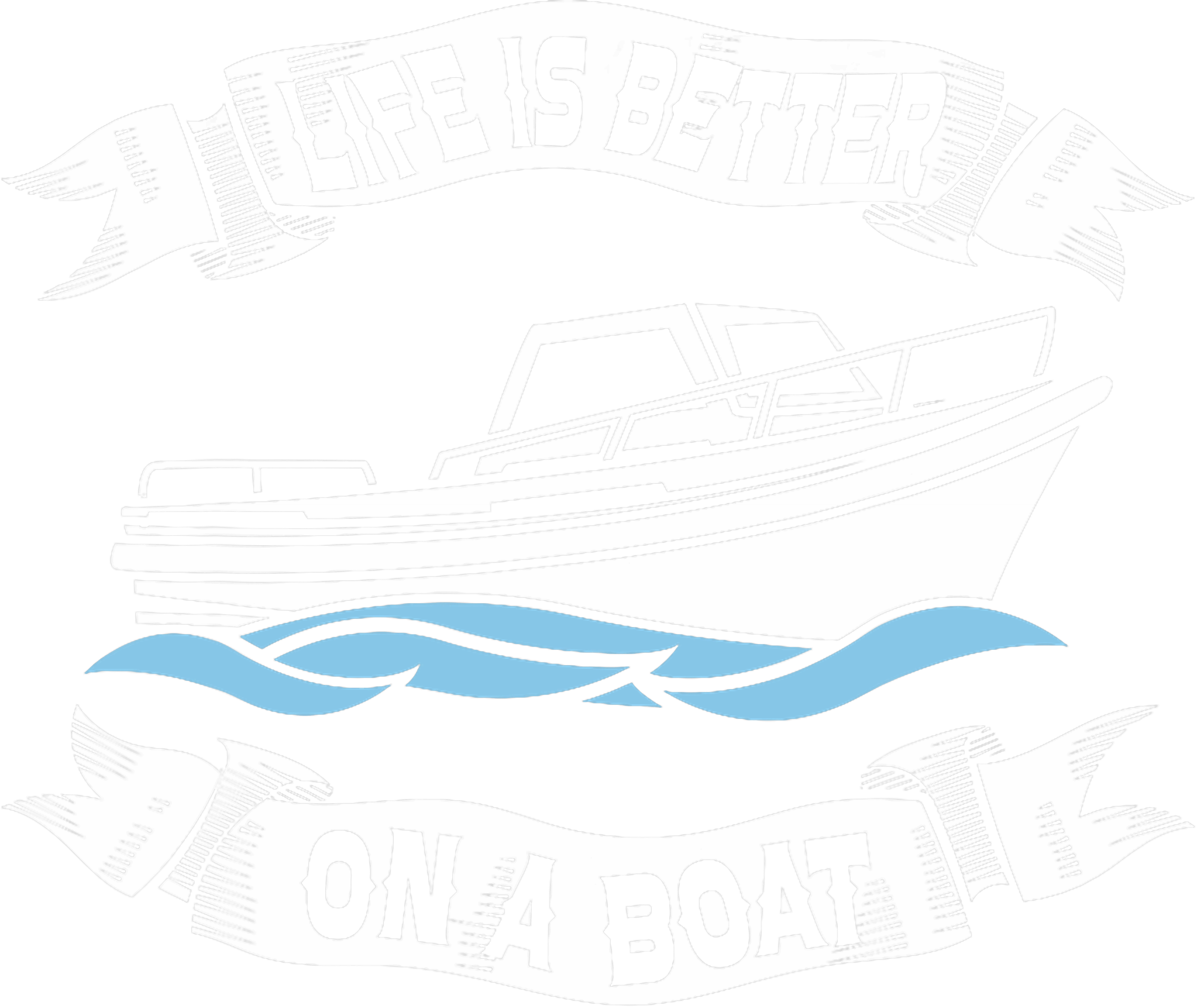 Better On A Boat DTF Transfer