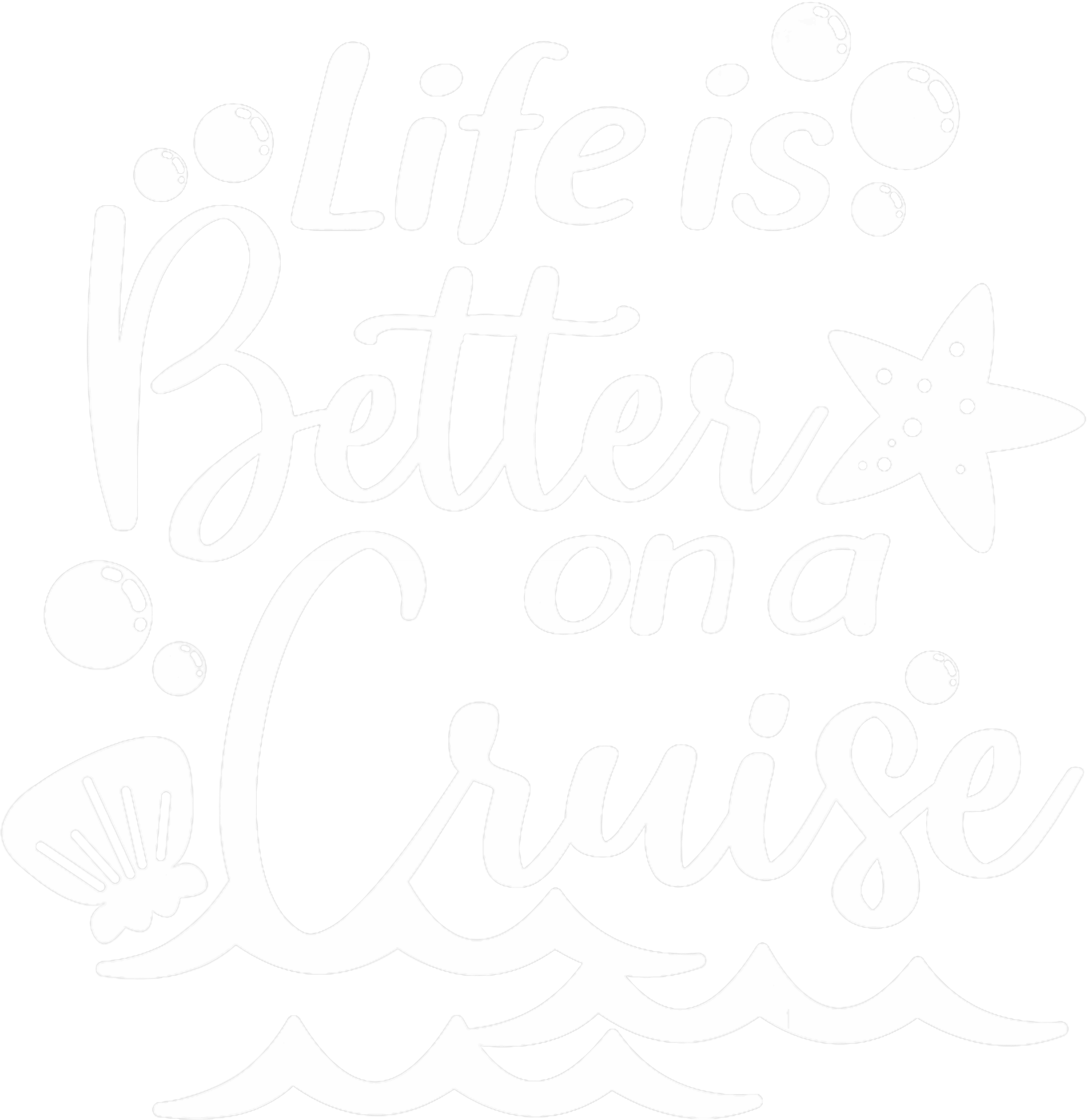 Life Is Better On A Cruise DTF Transfer